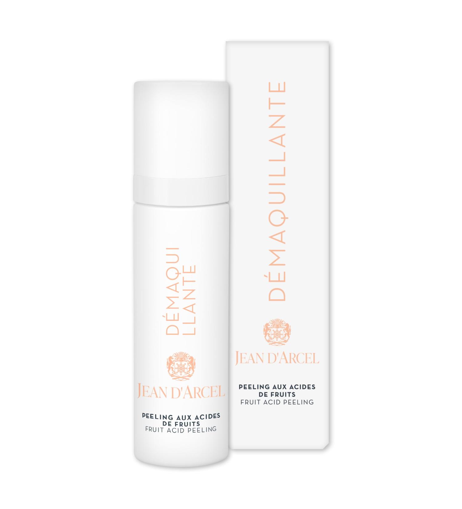 JEAN D'ARCEL D MAQUILLANTE exfoliating aux acides de fruits - glow fruit acid scrub for a refined face - with fruit and succinic acid - fruit acid peeling - 50 ml - Buy Online on GoSupps.com