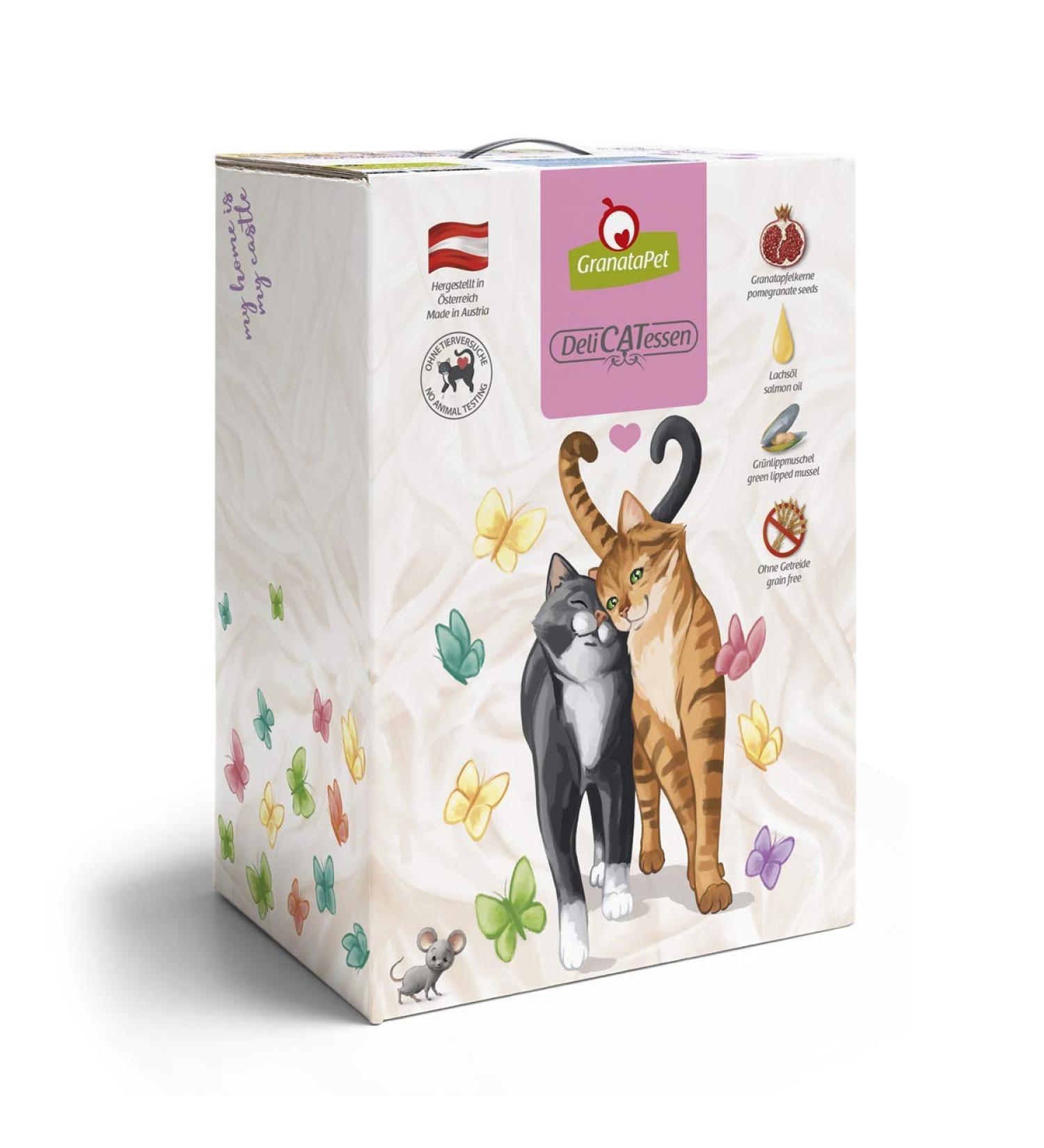 Granapet Delicatessen Poultry Adult Cat Dry Food - 9kg | Cereal-Free & Sugar Additive-Free | Tasty Single Feed for Cats - Buy Online on GoSupps.com