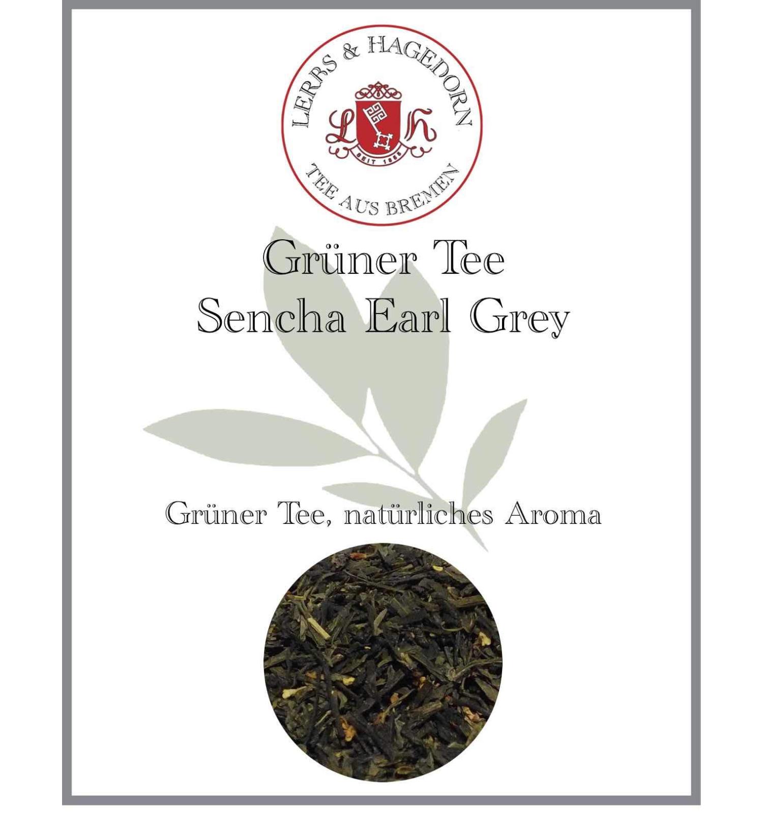 Lerbs & Hagedorn Th vert Sencha Earl Grey 1 5 kg