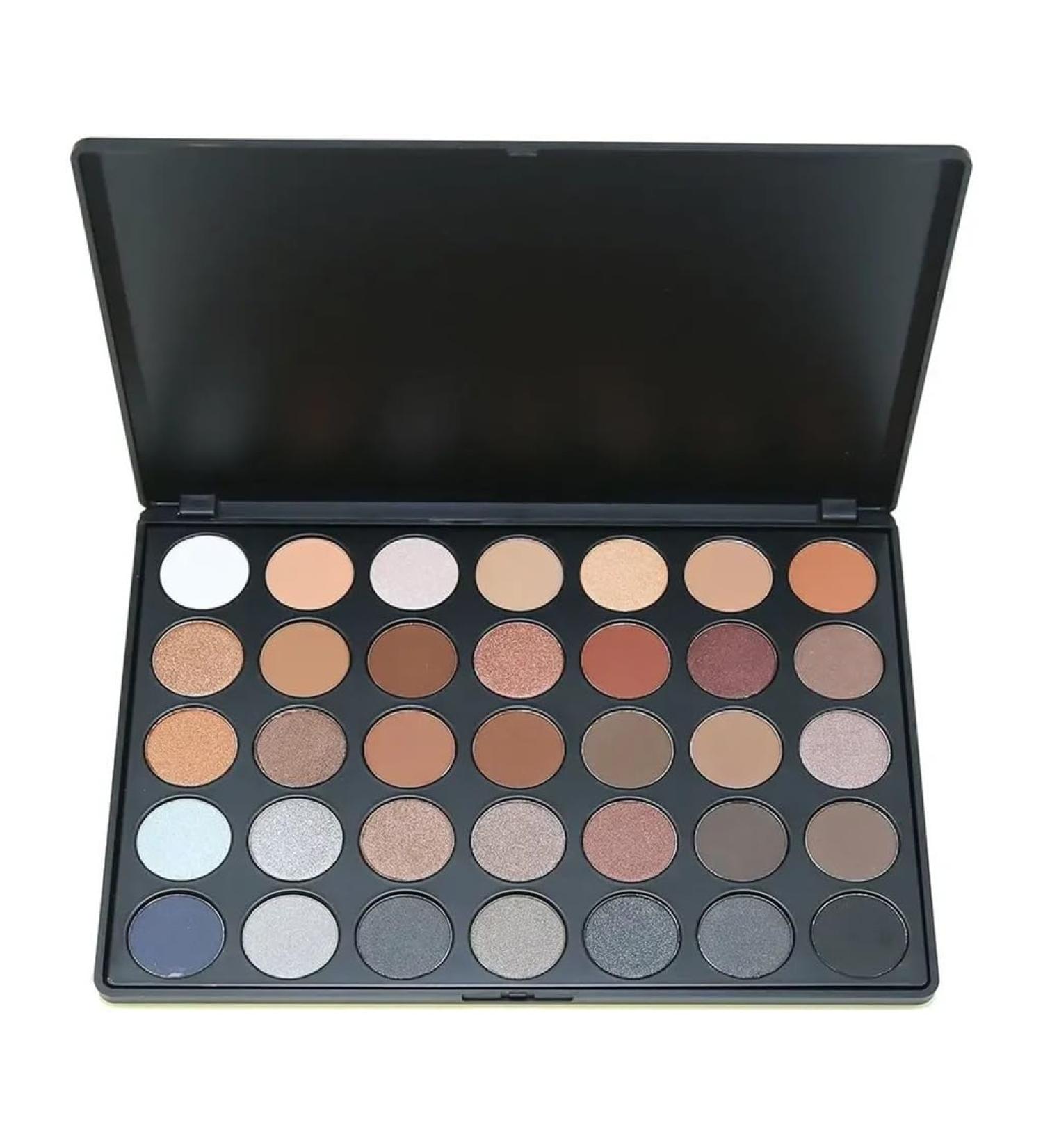 MQPALZKD Women S Makeup Suit Box 35 Colors Eyeshadow Palette Powder Plate Multicolored Unified size - Buy Online on GoSupps.com