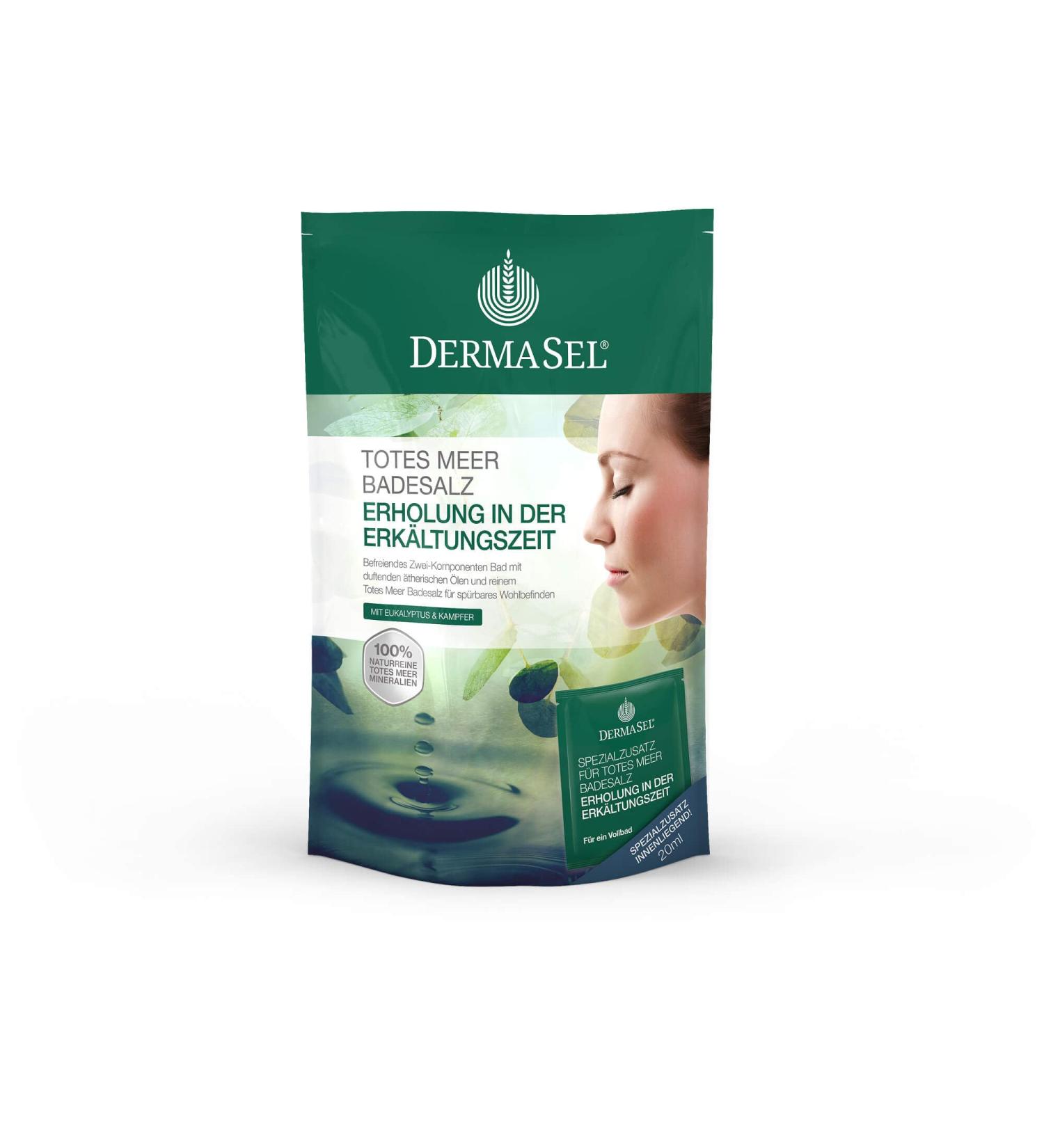 DermaSel Dead Sea Bath Salt + Cold Time SPA 1 P