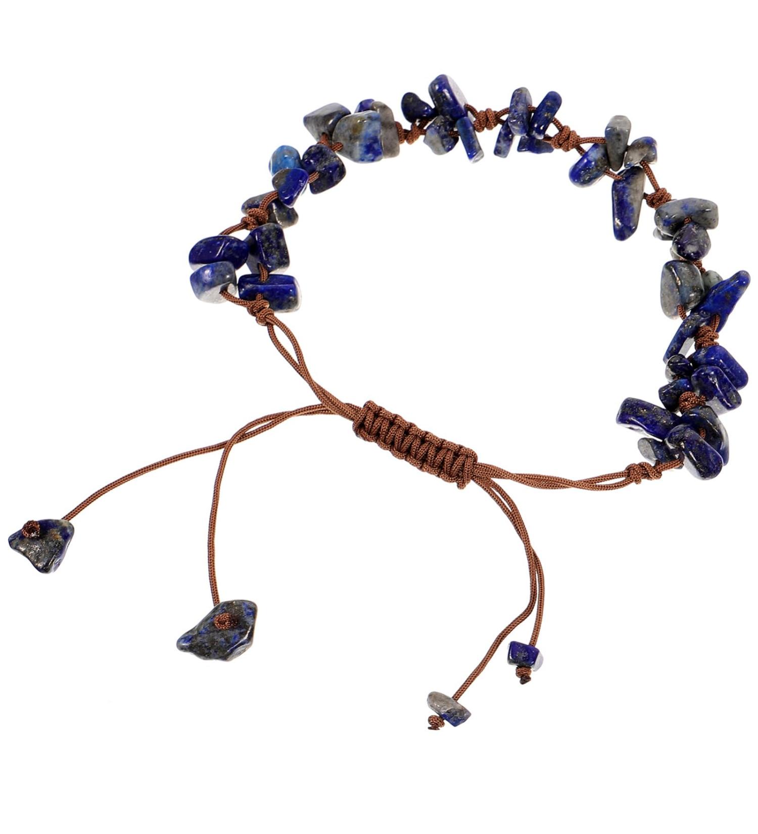 TENDYCOCO stone bracelet bracelets aesthetic bracelets adjustable bracelet natural adjustable rope stone bracelets agate birthday present Miss to weave crystal gravel beaded gravel crystal - Buy Online on GoSupps.com