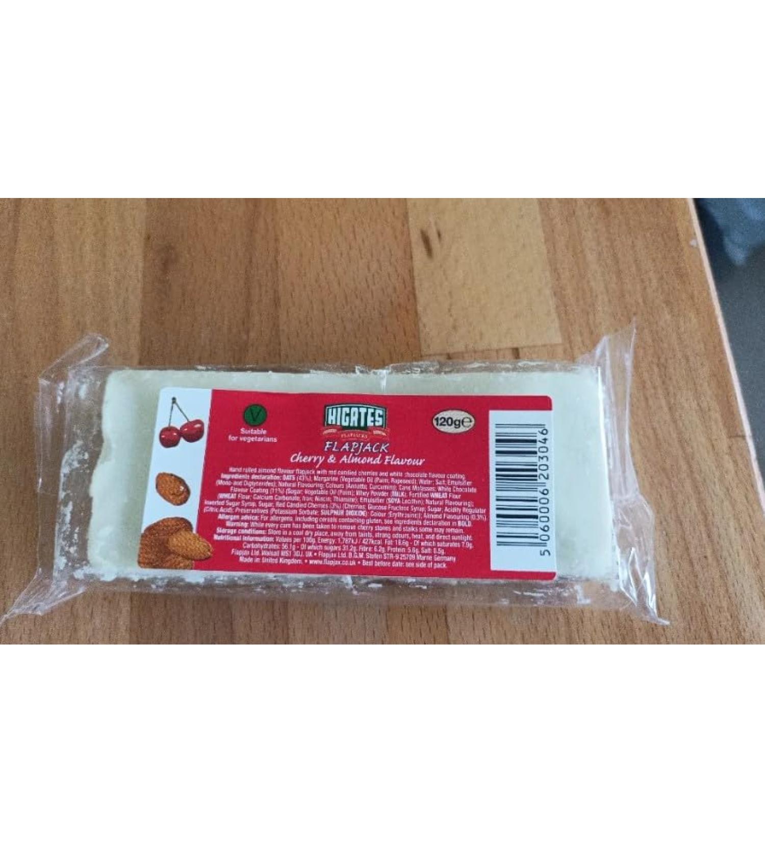 Flapjacks: Original Recipe Cherry & Almond 120g Delicious Special for Easter Tasty and Twisty Treat Gift Hamper Christmas Birthday Easter Gift Sold by Kidzbuzz (20)