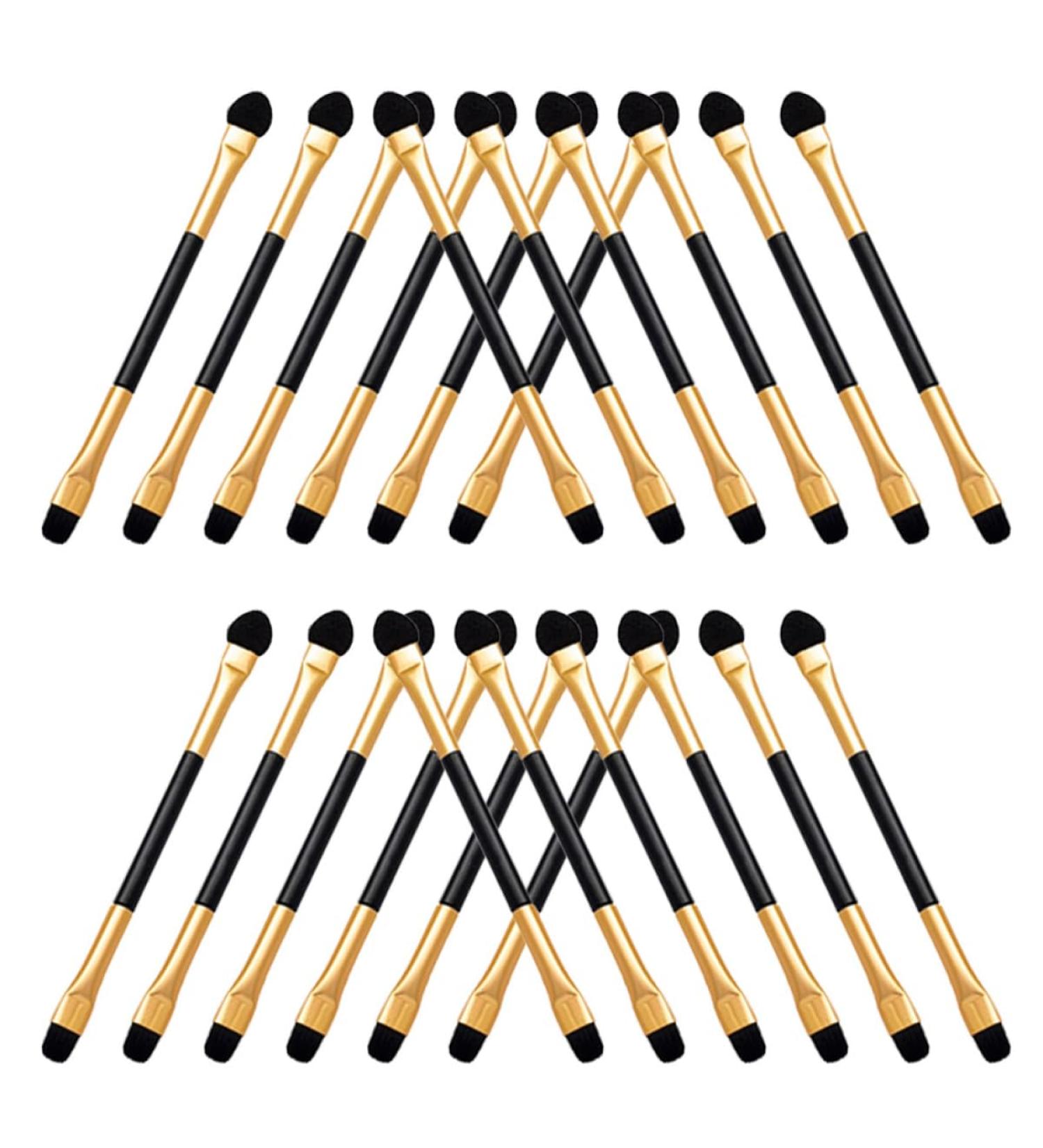 VINTORKY 20pcs Double Ended Eyeshadow Brush Eye Shadow Brush for Makeup Eyeshadow Brush for Women Eyeshadow Makeup Brush Eye Brush Eye Makeup Kit Small Eyeshadow Brush Eye Makeup Brush - Buy Online on GoSupps.com