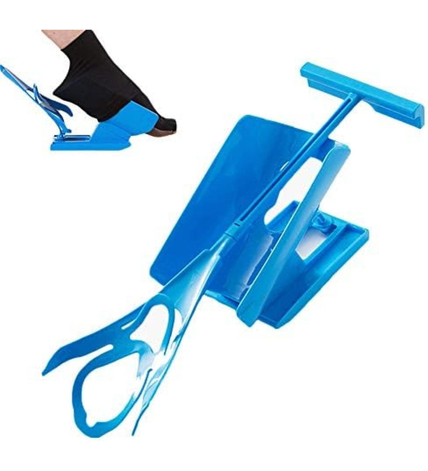 Sock Helper - Elderly Sock Aid Helper - Sock Stocking Aid - for Putting The Socks ON & Taking Off Without Bending - Easy On Easy Off Sock Dressing - Sock Aid for Elderly & Pregnant - Buy Online on GoSupps.com