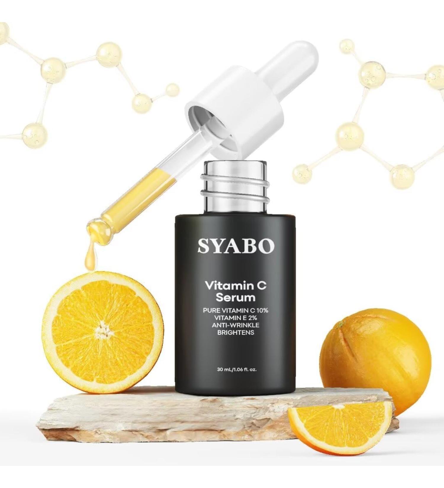 10% Vitamin C & E Facial Serum - Brightening Anti-Aging Skincare | 30ml (1 Fl Oz) - Buy Internationally - Buy Online on GoSupps.com