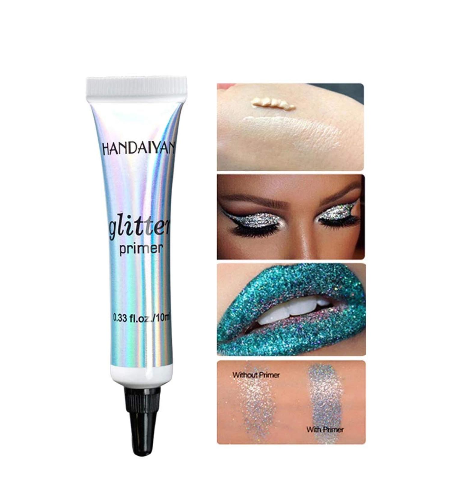 AKARY Mini Glitter Primer for Long Lasting Eye Makeup - Christmas Party Cosmetics Base - Buy Online on GoSupps.com