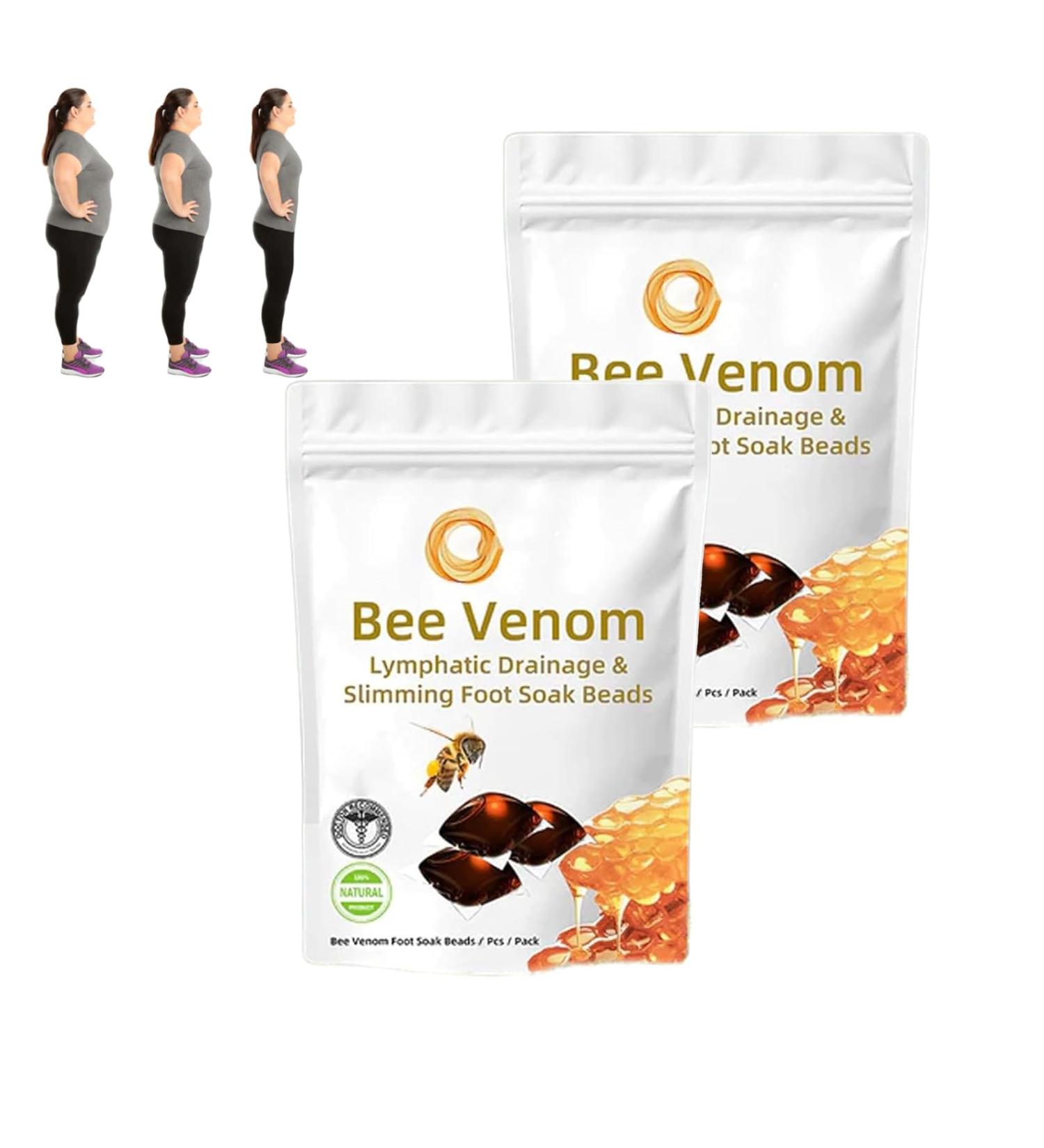 Lukmlca Bee Venom Lymphatic Drainage & Slimming Foot Soak Beads Aprolo Detoxingherbs Cleansing Foot Soak Beads Bee Venom Foot Soak Beads Body Detox Foot Soak Beads (20PCS) - Buy Online on GoSupps.com