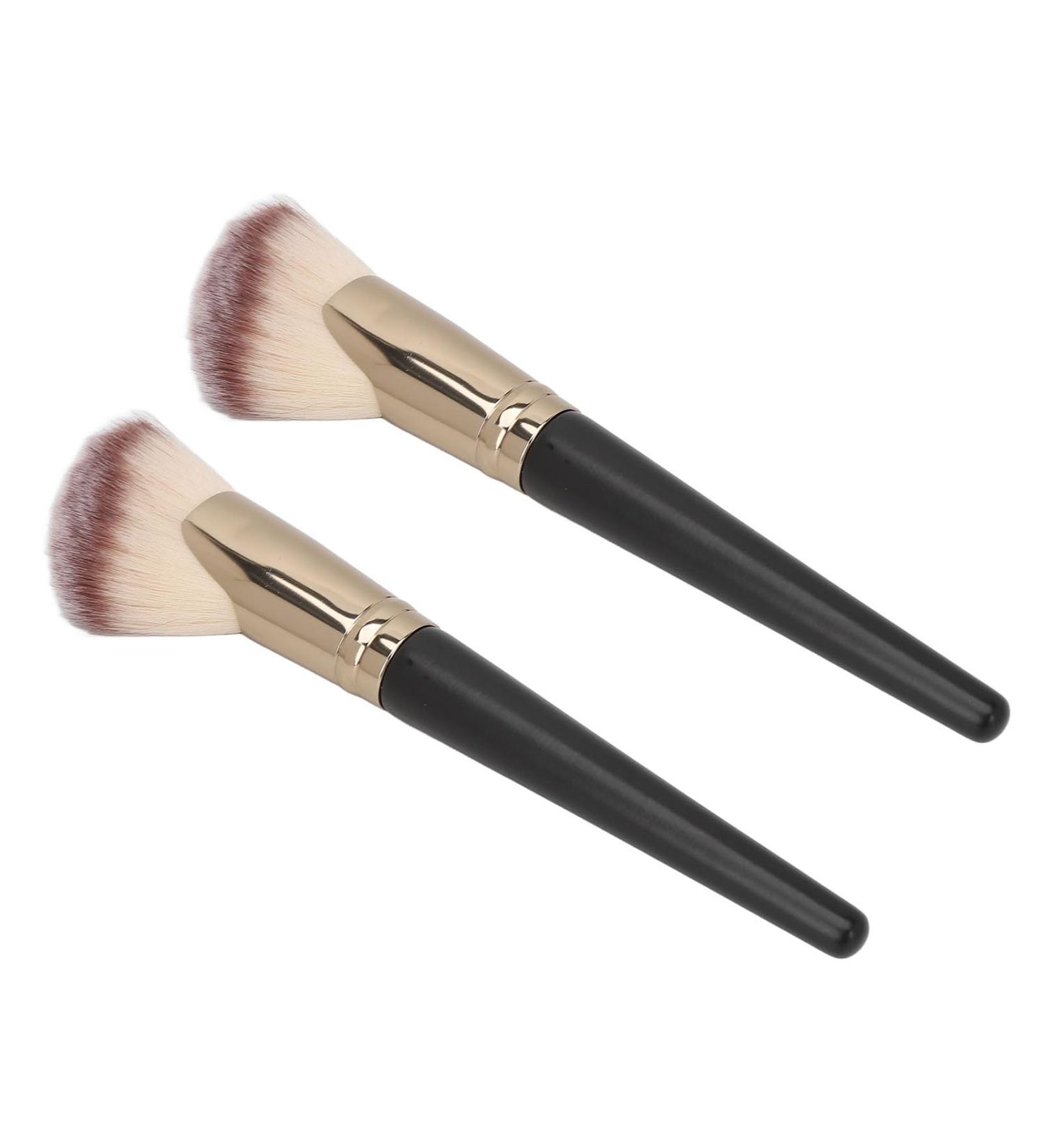 Contour Brush Set - Soft Fiber Makeup Brush for Powder - Travel-Friendly with Wood Handle - Buy Online on GoSupps.com