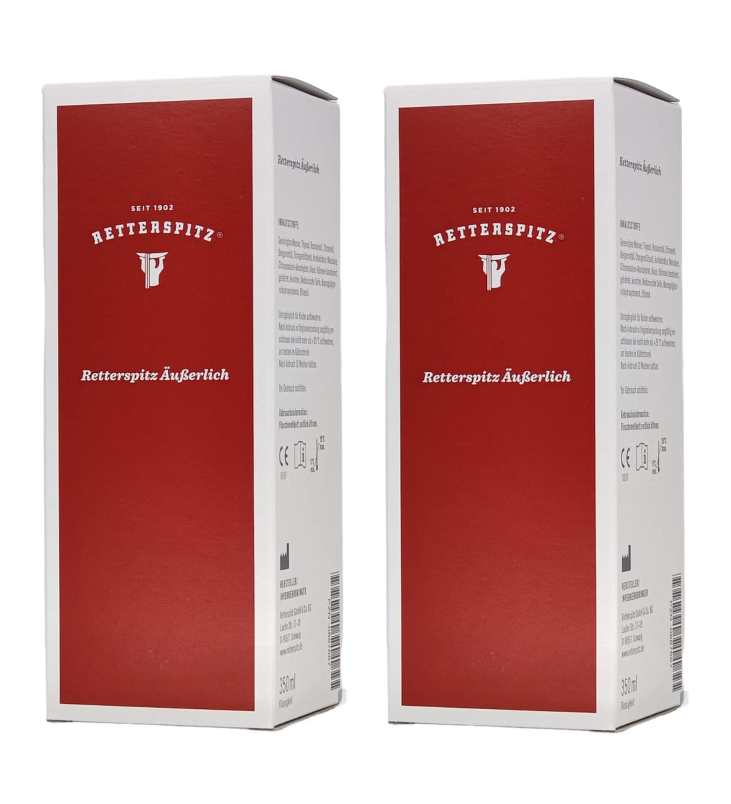 Retterspitz External Wrap - 2x350ml Value Pack | Plus PharmaPerle Giveaway - International Shipping - Buy Online on GoSupps.com