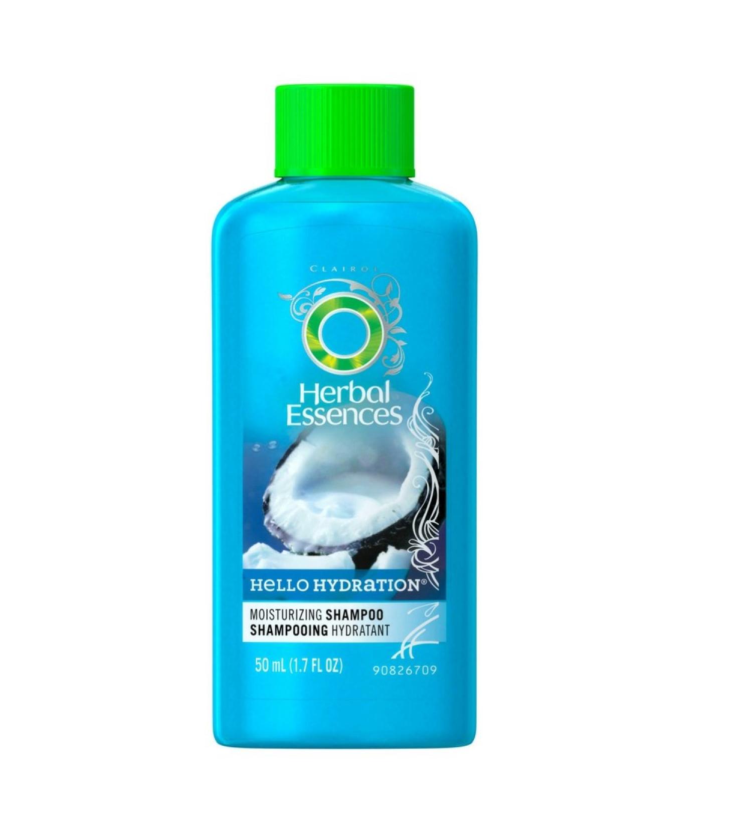 Herbal Essence Hello Hydration Moisturizing Shampoo 1.7 oz pack of 6 (travel size)