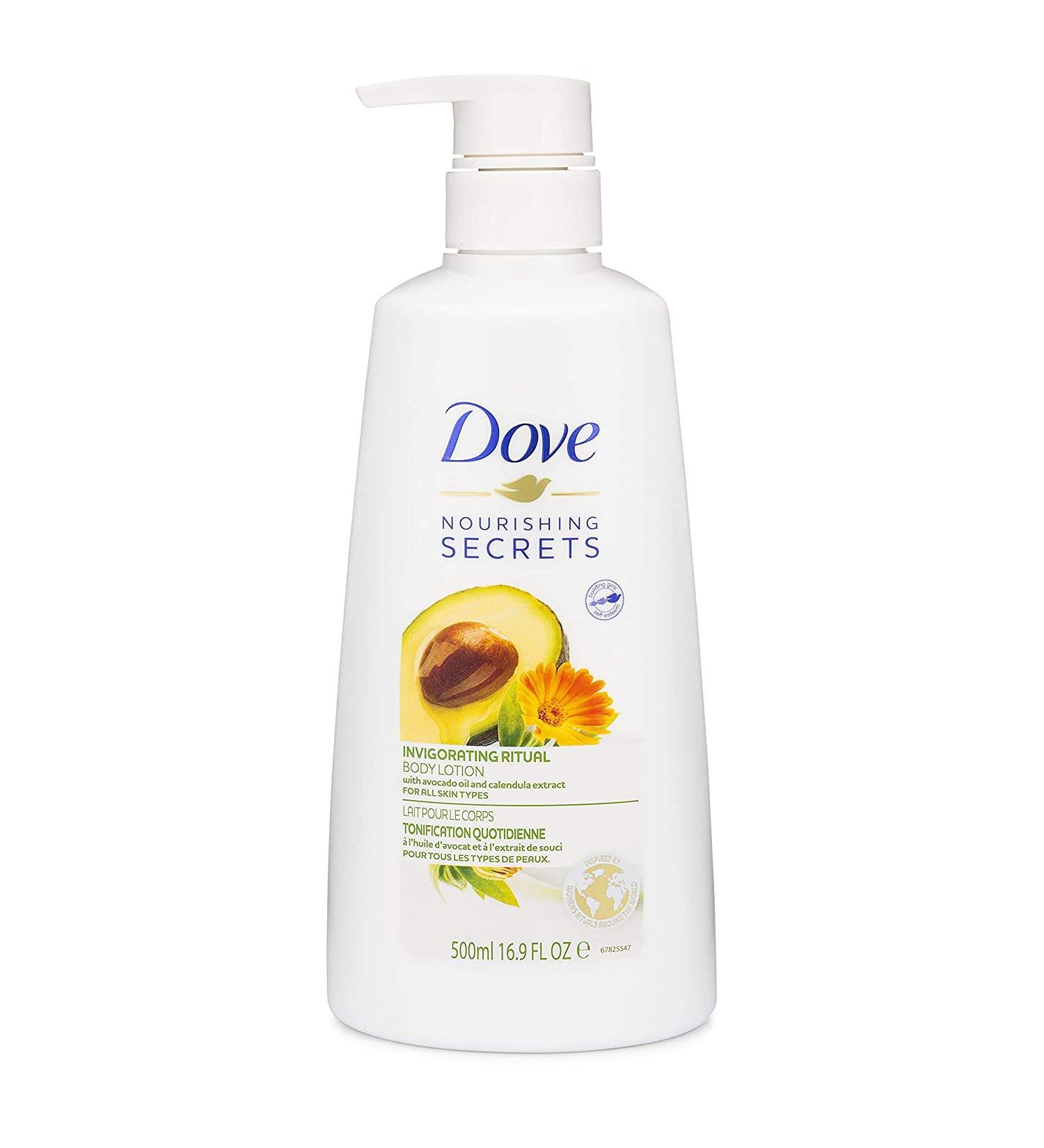 Dove Nourishing Secrets Invigorating Body Lotion with Avocado Oil and Calendula Extract - 16.9 FL OZ - Buy Online on GoSupps.com