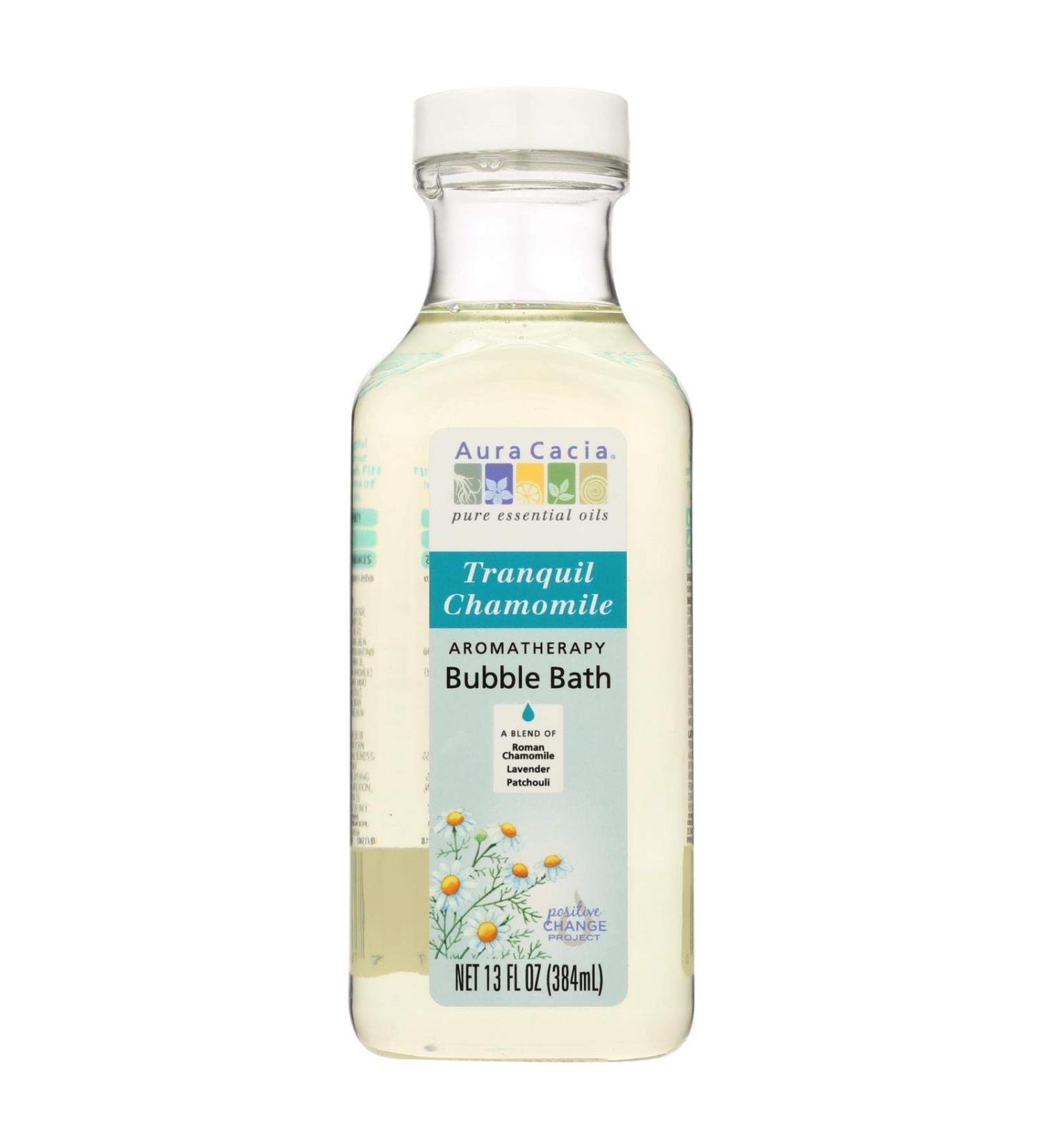 Aura Cacia Tranquility Natural Aromatherapy Bubble Bath - 13 fl oz