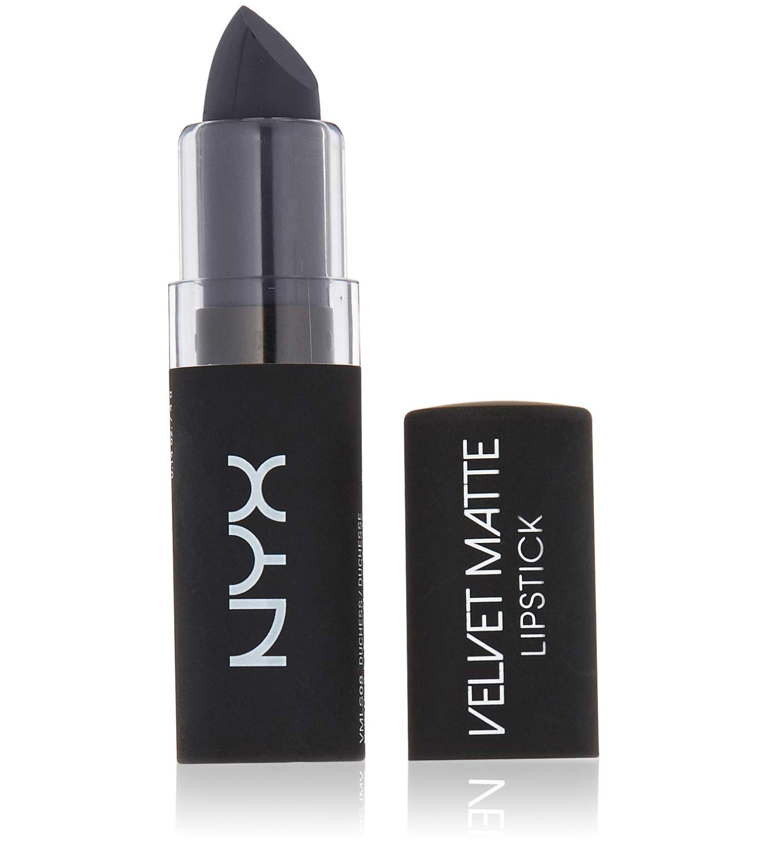 Buy NYX Samtmatter Lippenstift 04 Midnight Muse - International Shipping | Best Quality Lipstick - Buy Online on GoSupps.com