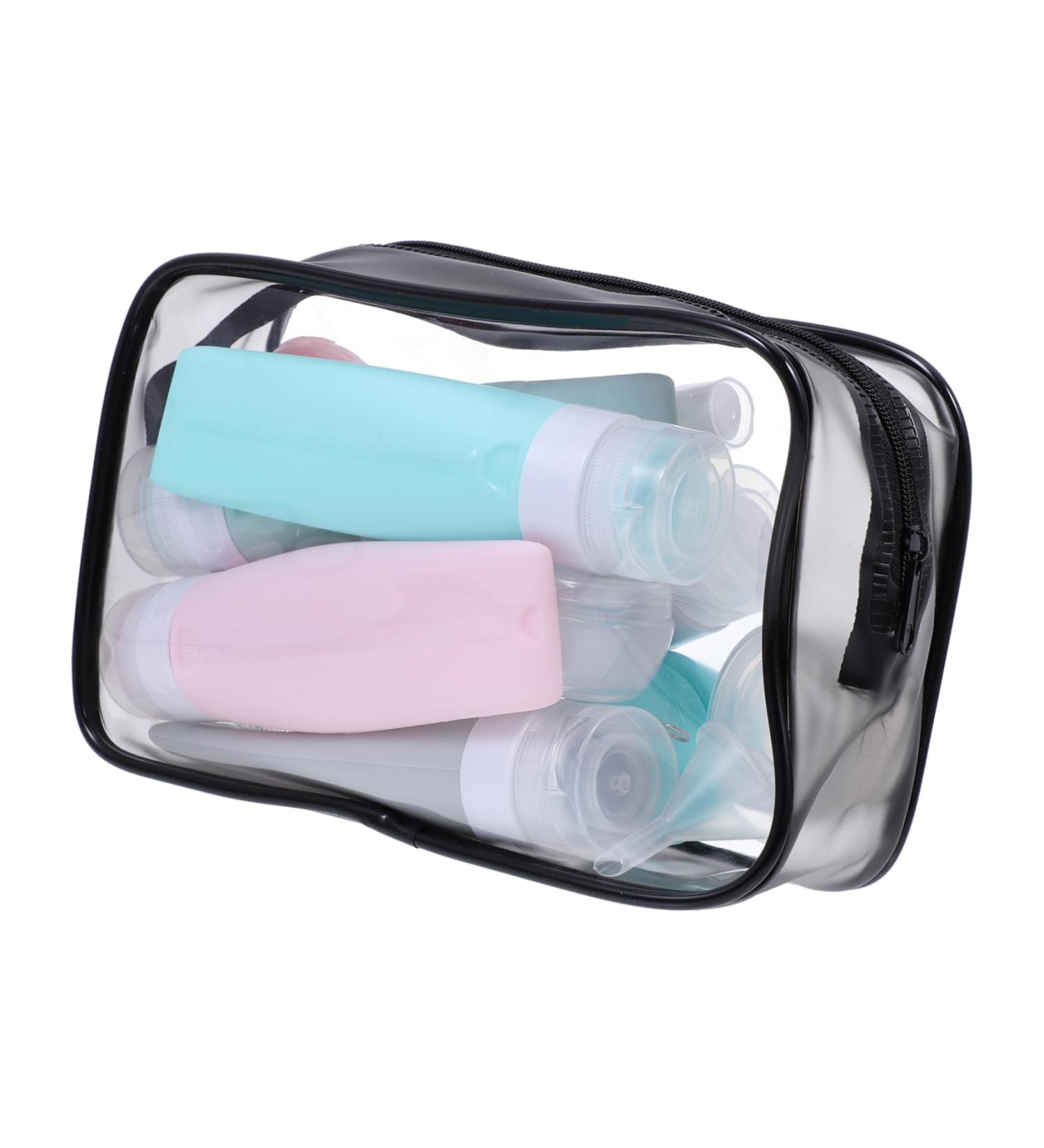 minkissy 1 Set Travel Bottle Travel Container Outdoor Accessory Silicone Containers Travel Lotion Container Professional Travel Jar Spray Lotion Makeup Jar Silica Gel Storage Shampoo Bottle 15x3.5x3.5cm Assorted Color - Buy Online on GoSupps.com