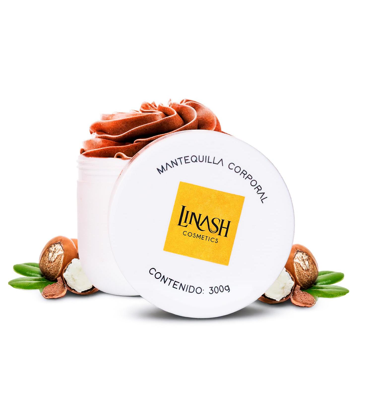 LINASH Body Butter with Vitamin E Moisturizer for Dry Skin 300g Nourishes and Softens Without Greasy Residue Fast Absorption for Daily Family Use - Buy Online on GoSupps.com