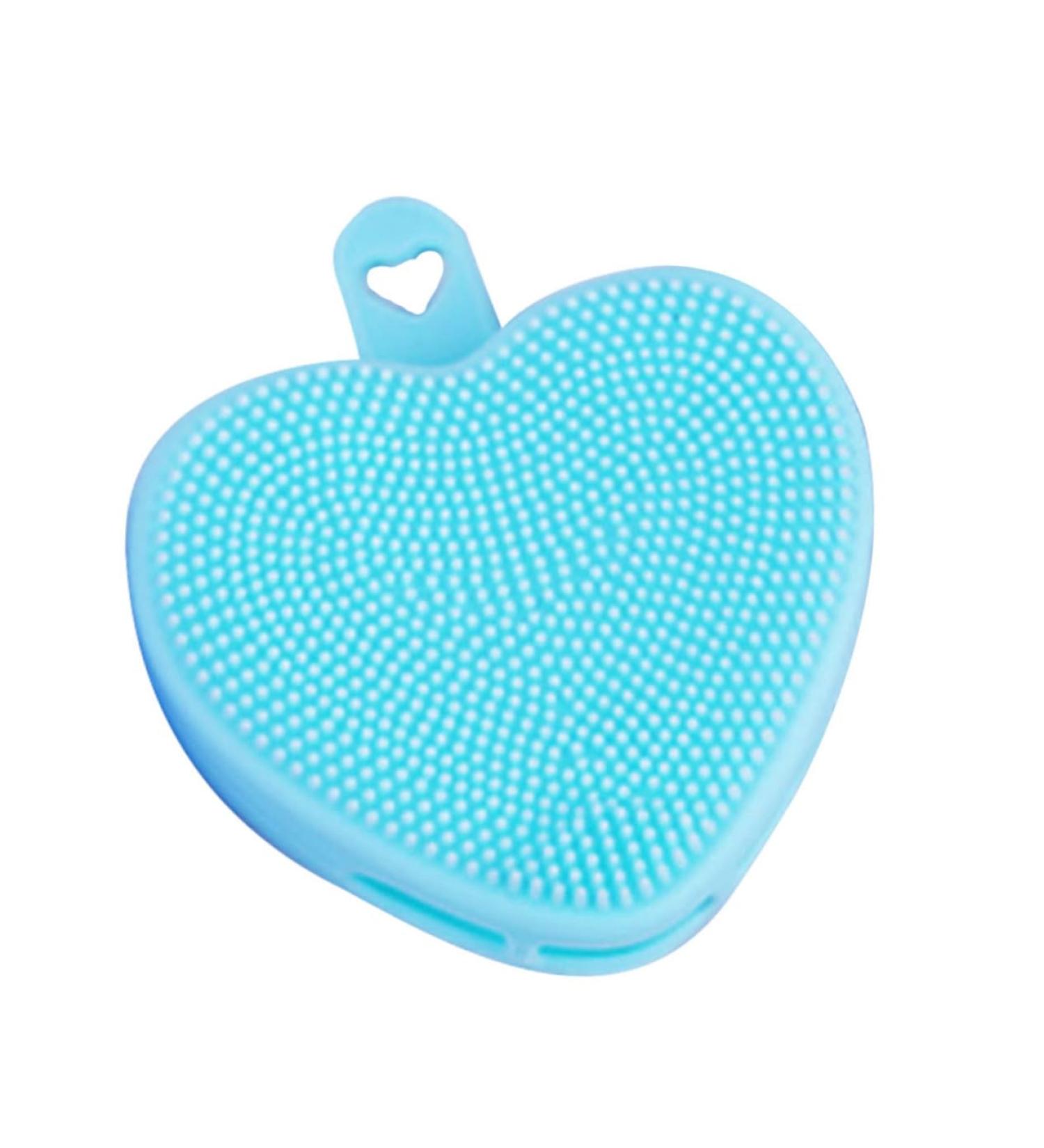 FOMIYES Heart Shaped Face Brush Manual Exfoliating Brush Face Scrubber Exfoliator Brush Facial Cleansing Brush Face Exfoliator Face Cleansing Brush Exfoliator Washing Device Washbasin 9.8x8.4cm - Buy Online on GoSupps.com