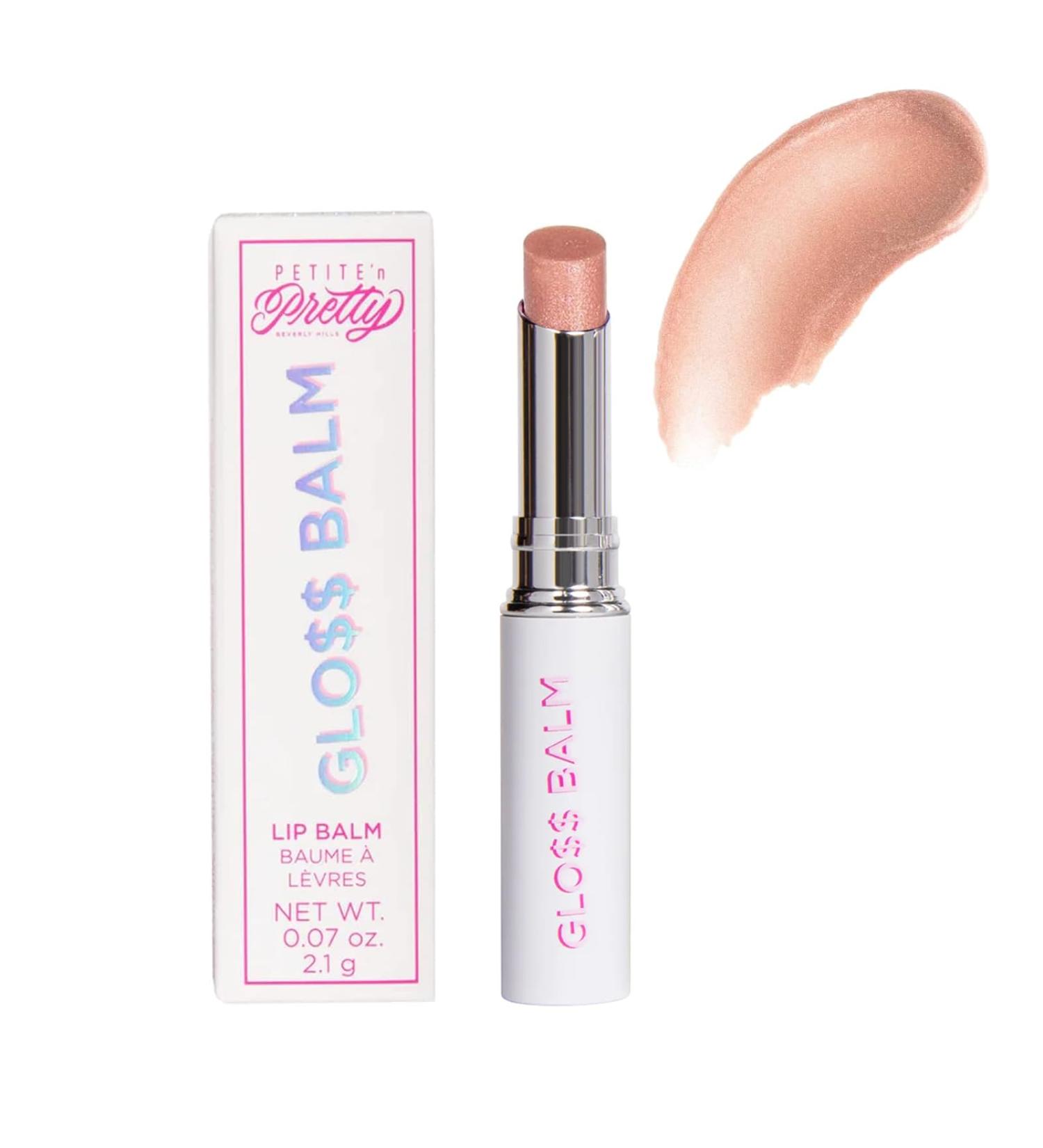Petite 'n Pretty Gloss Lip Balm (Stocks & Bronze) - Makeup for Kids Tweens Teens - Hydrating Lightweight Lip Gloss Made in the USA $tocks & Bronze - Buy Online on GoSupps.com