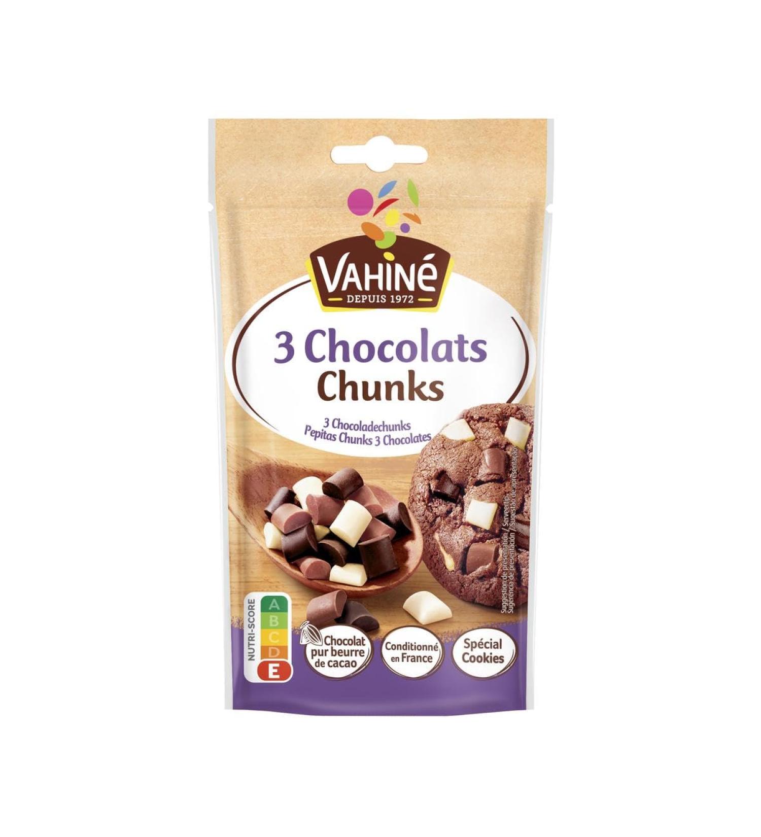 G n rique Vahine Vahine Chunks 3 Chocolates 100 g 100 g Pack of 3 Sold as a Set