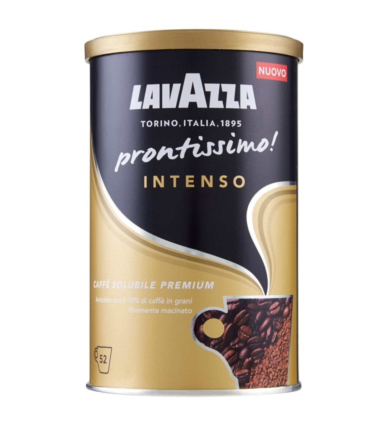 Lavazza Prontissimo Intenso Instant Coffee 3.35oz Tin - Intense Italian Import - Buy Online on GoSupps.com