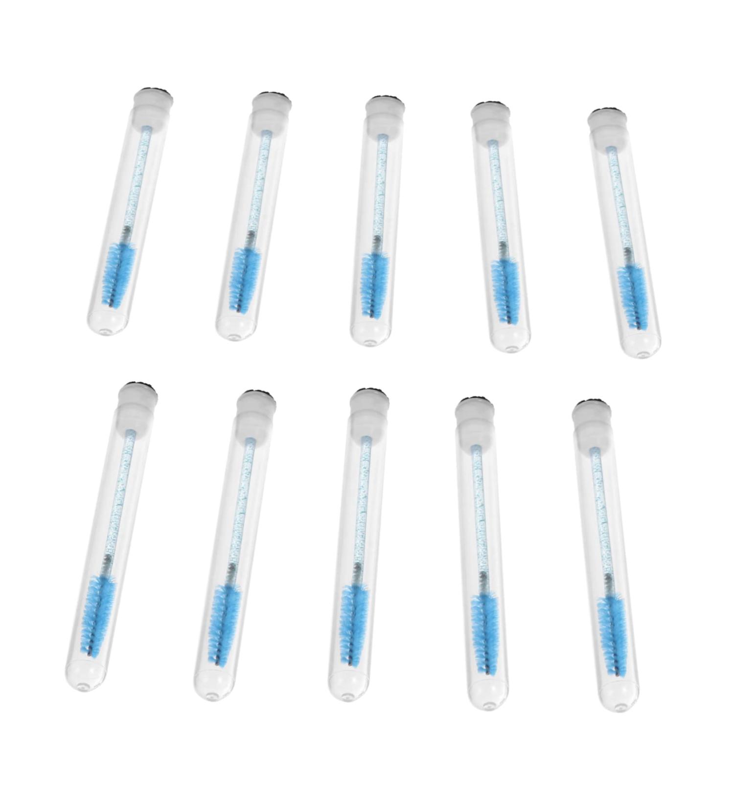 Balacoo 20 Pcs Diamond Mascara Brush Eyelash Auxiliary Miss 11.3x1.1cmx2pcs Dark Bluex2pcs - Buy Online on GoSupps.com