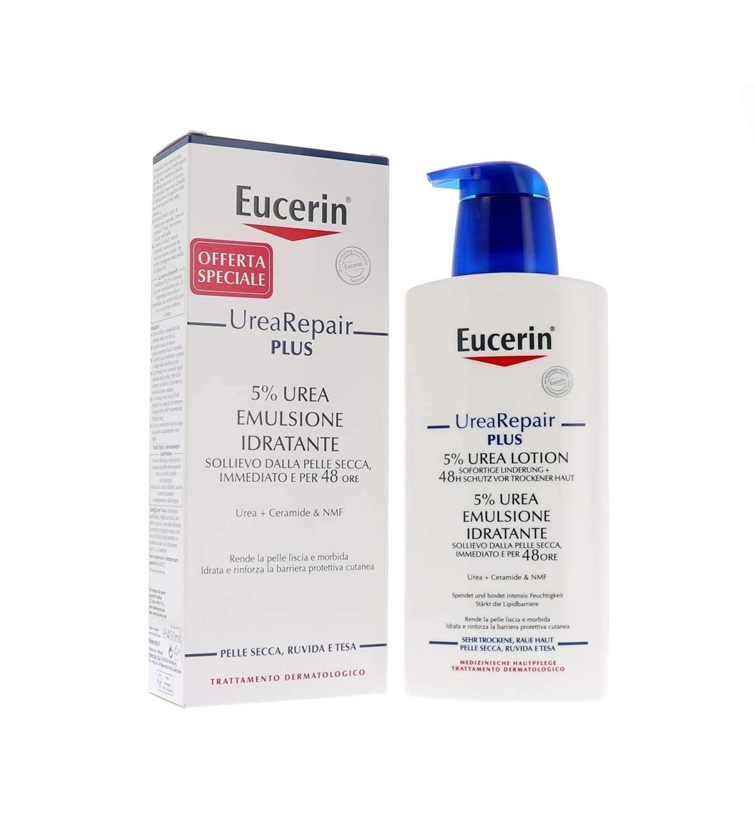 Eucerin Urea Repair Plus - Hydrating Emulsion 5% Urea 400ml 400 ml (1 pack)