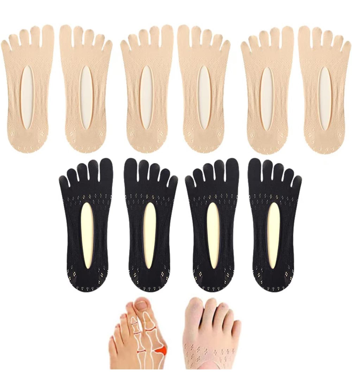 JASUBAI Projoint Antibunions Health Sock for Women - Bunion Corrector & Toe Separator Socks (5 Pairs) - Buy Online on GoSupps.com