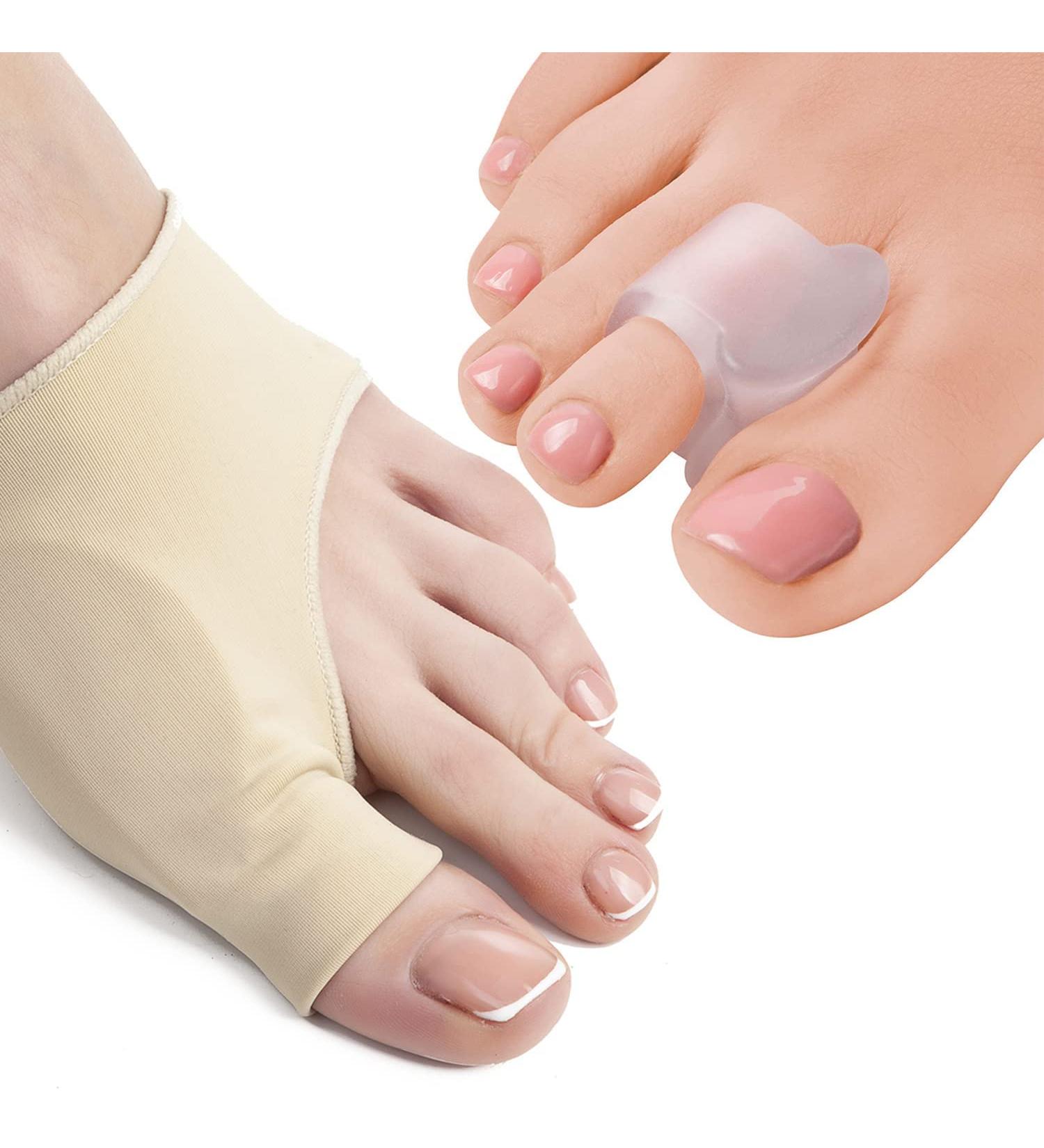 5 Stars United Bunion Corrector and Relief Sleeve Bundle - Small and Big Toe Separators for Hammer Toe Straightening - Buy Online on GoSupps.com
