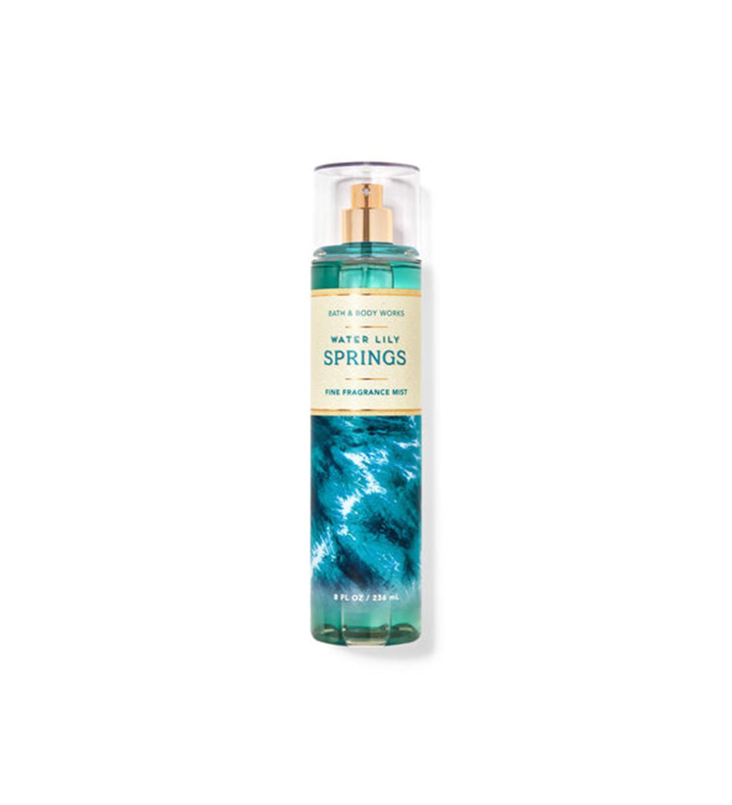 BBW - Bath and Body - Water LIly Springs Fine Fragrance Mist 8 oz (Pack of 1) Water LIly Springs 8 Fl Oz (Pack of 1)