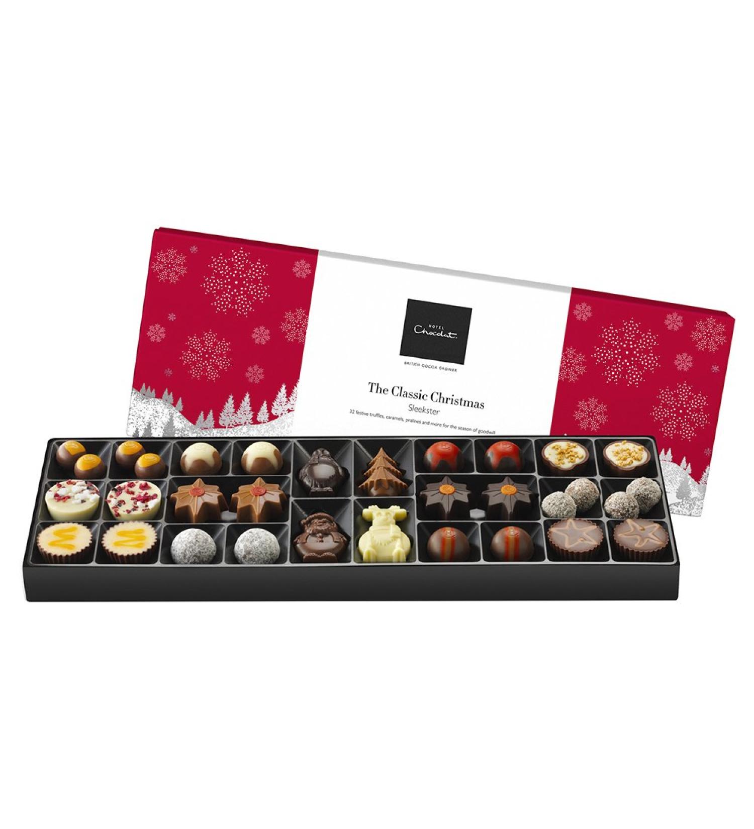 Hotel Chocolat The Classic Christmas Chocolate Sleekster Figurine de No l