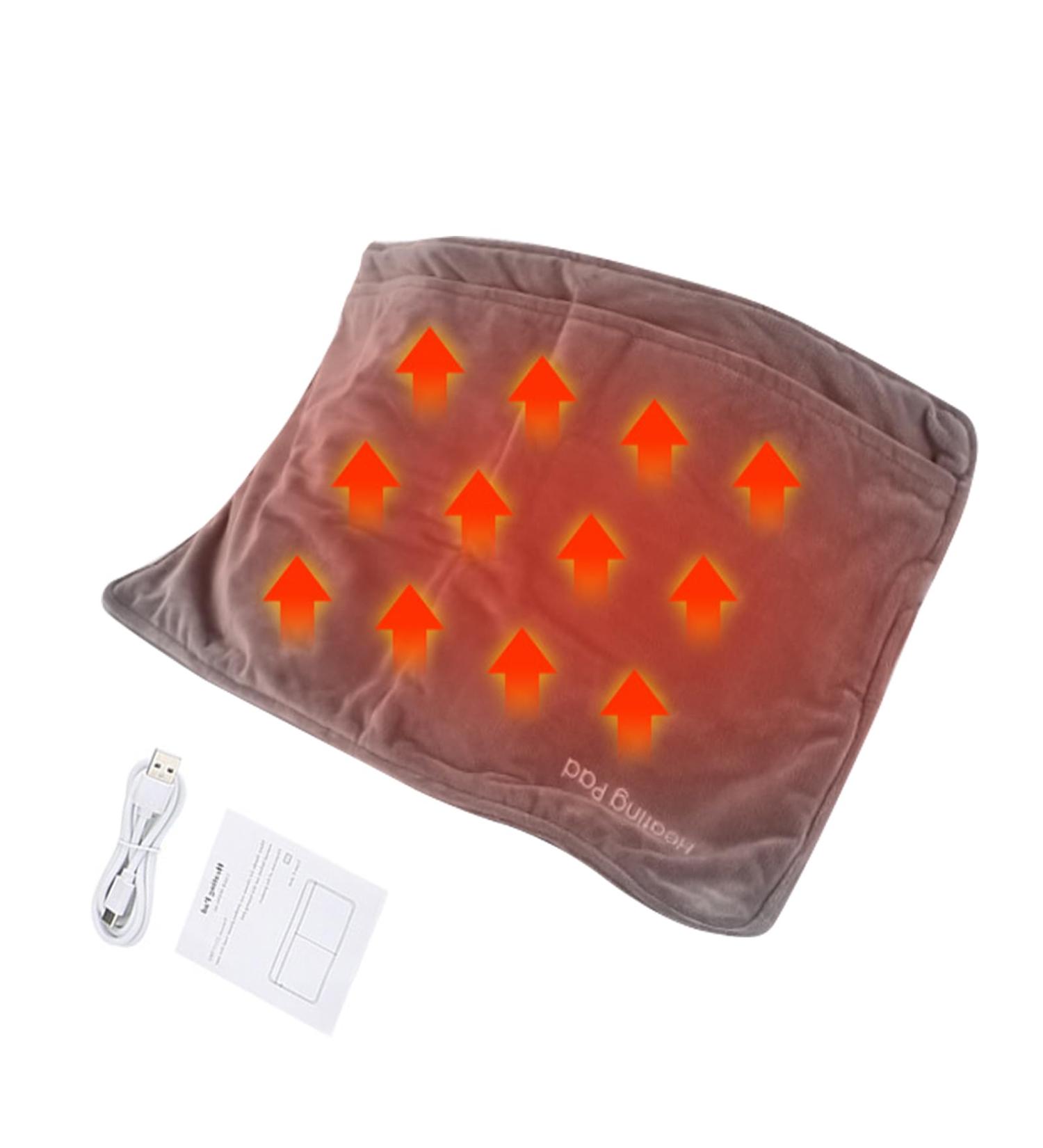 Vesone Foot Heating Pad | Soft Electric Bed Linen for Reading Work & Travel - Constant Temperature Comfort - Buy Online on GoSupps.com