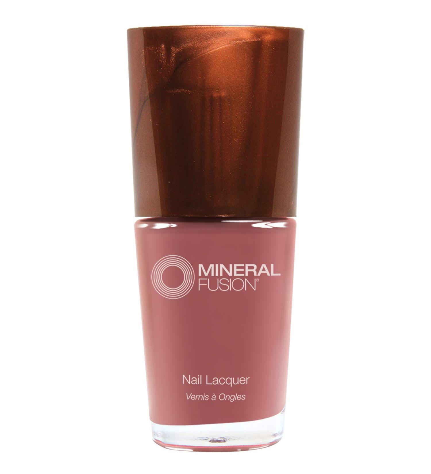 Mineral Fusion Nail Polish - Rose Quartz 0.33 oz | Vegan & Long-Lasting - Buy Online on GoSupps.com