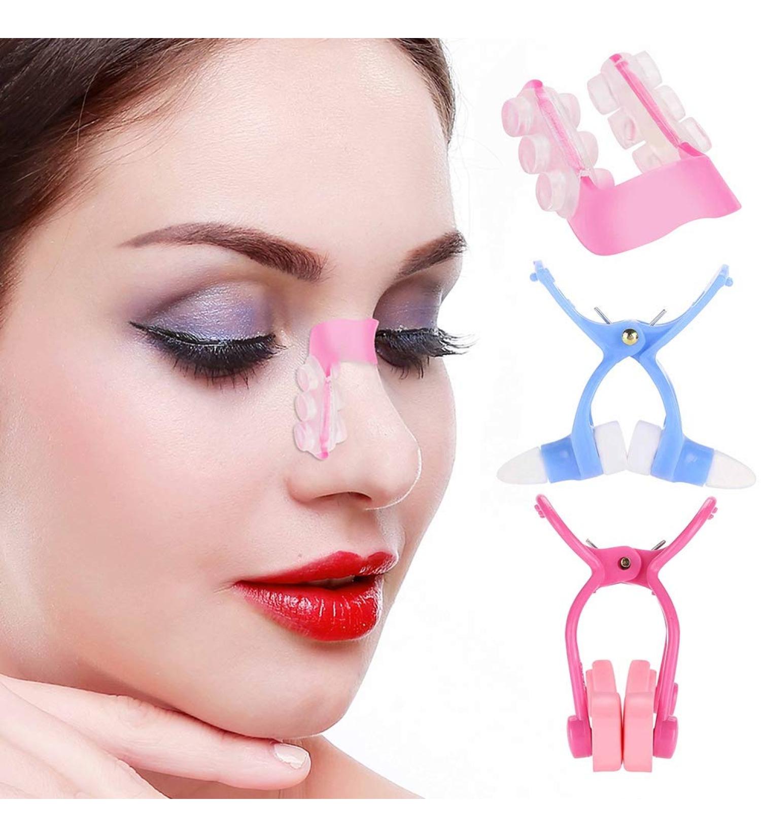 3PCS Nose Shaper Clip Set - Enhance Your Nose with Lifting & Shaping Clips | Nose Corrector Kit for Perfect Contours - Buy Online on GoSupps.com