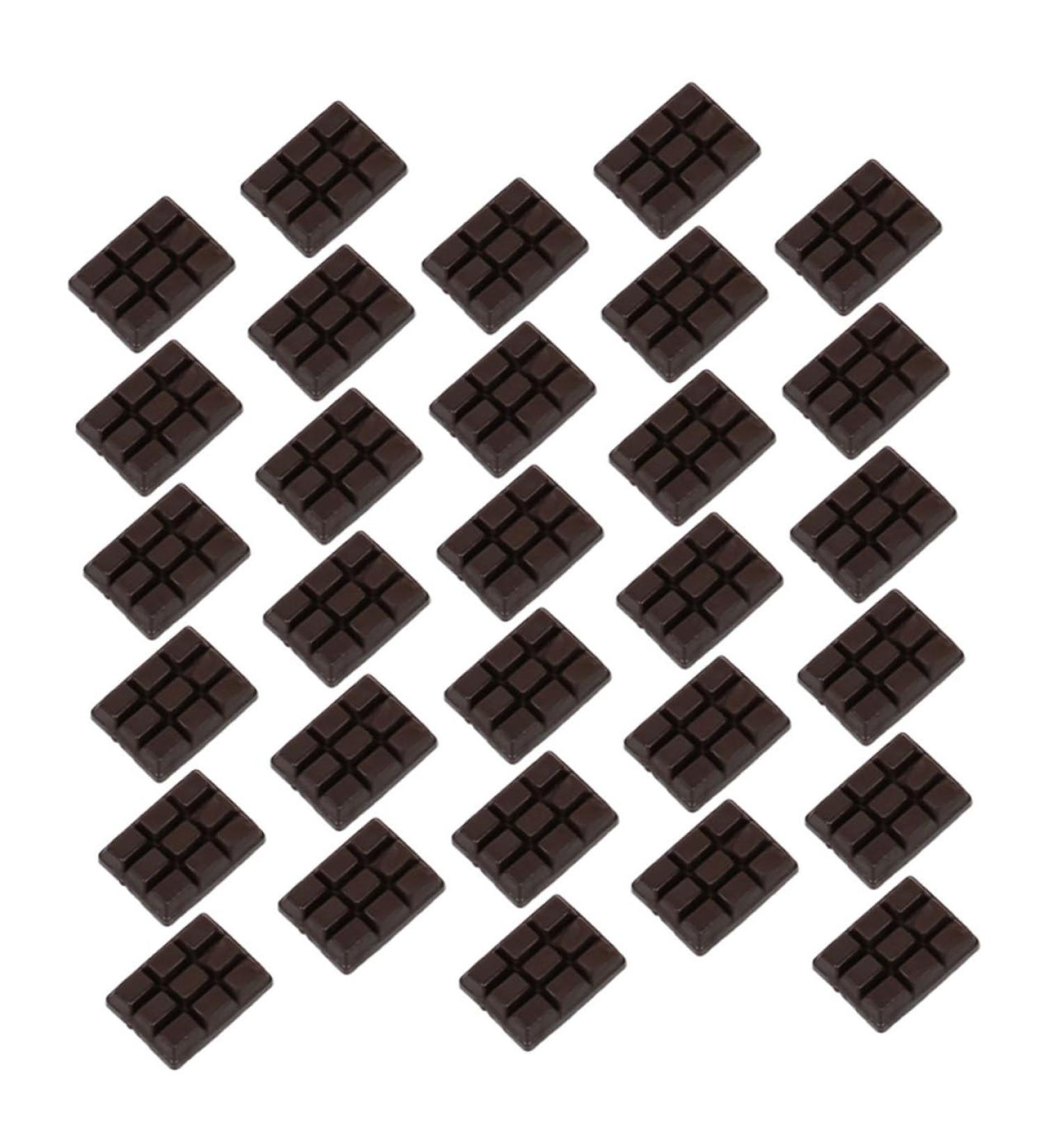 KOMBIUDA 30pcs Fake Sugar Props Doll House Chocolates Charm Miniature Round Noodles - Buy Online on GoSupps.com
