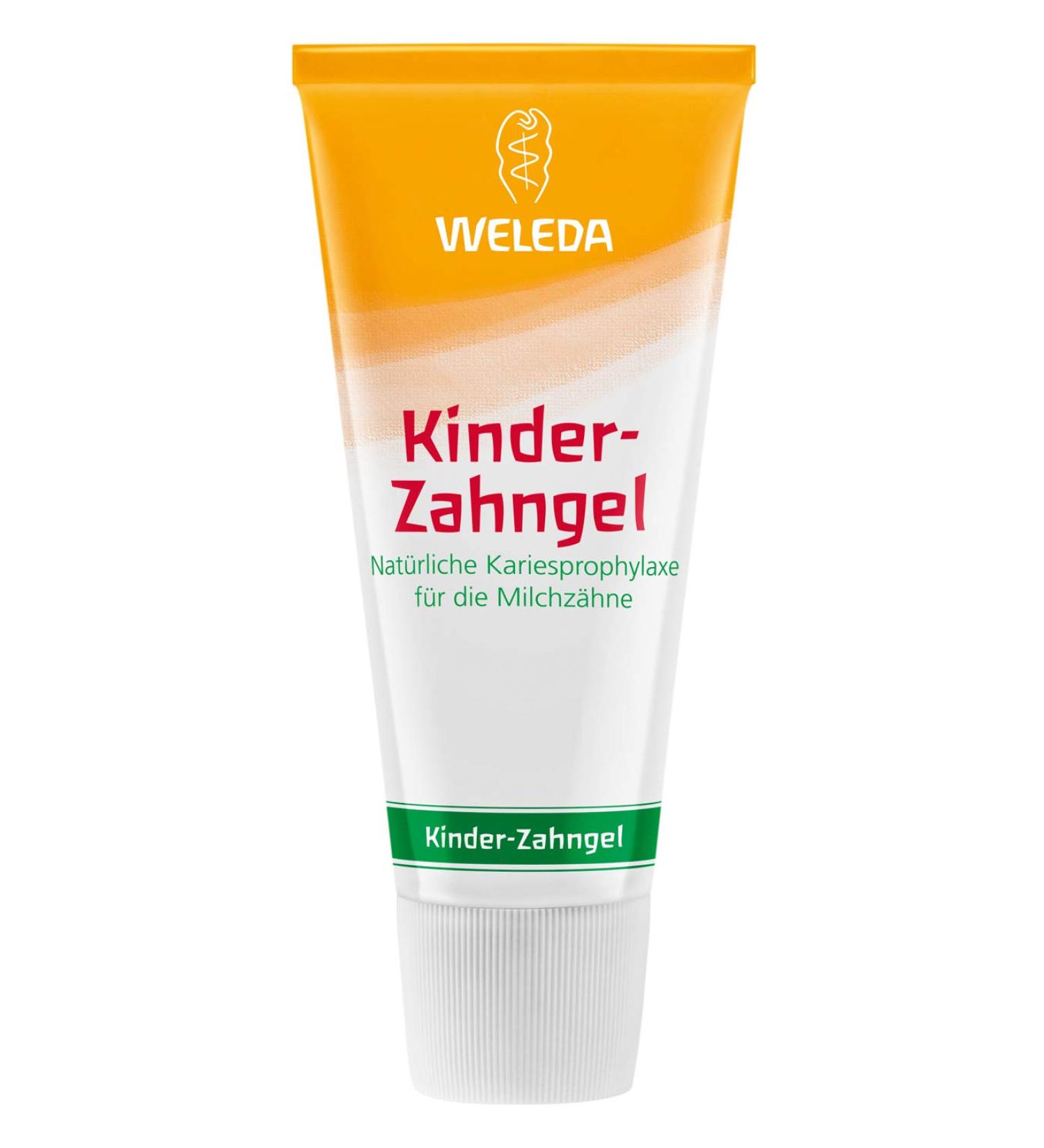 Weleda Children's Natural Toothpaste - Fluoride-Free Dental Care for Milk Teeth & Gums (50ml) - Buy Online on GoSupps.com