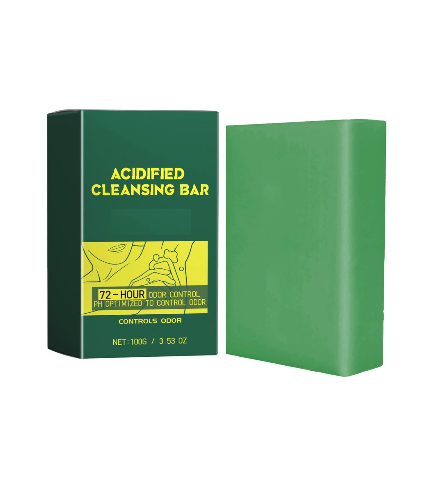  G n rique Acidified Body Cleansing Bar Moisturizing & Soothing Gentle Cleanser Soap Body Bar for Sweating Underarm Odor Body Bathing Fresh & Long-Lasting (1) - Buy Online on GoSupps.com