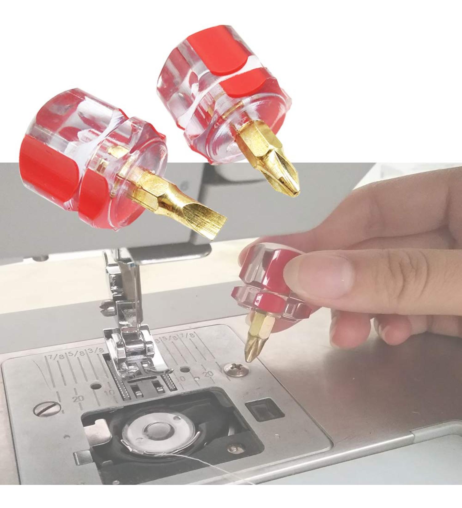 HONEYSEW Mini Stubby Screwdriver Set - Essential Sewing Machine Tools - Buy Online on GoSupps.com