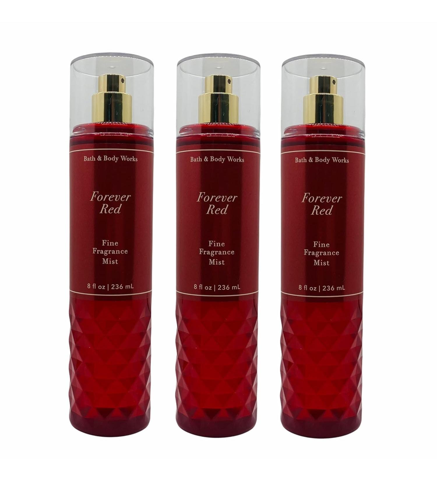 Bath and Body Works Forever Red Fine Fragrance Mist 8.0 Fl Oz 3-Pack (Packaging May Vary) - Buy Online on GoSupps.com
