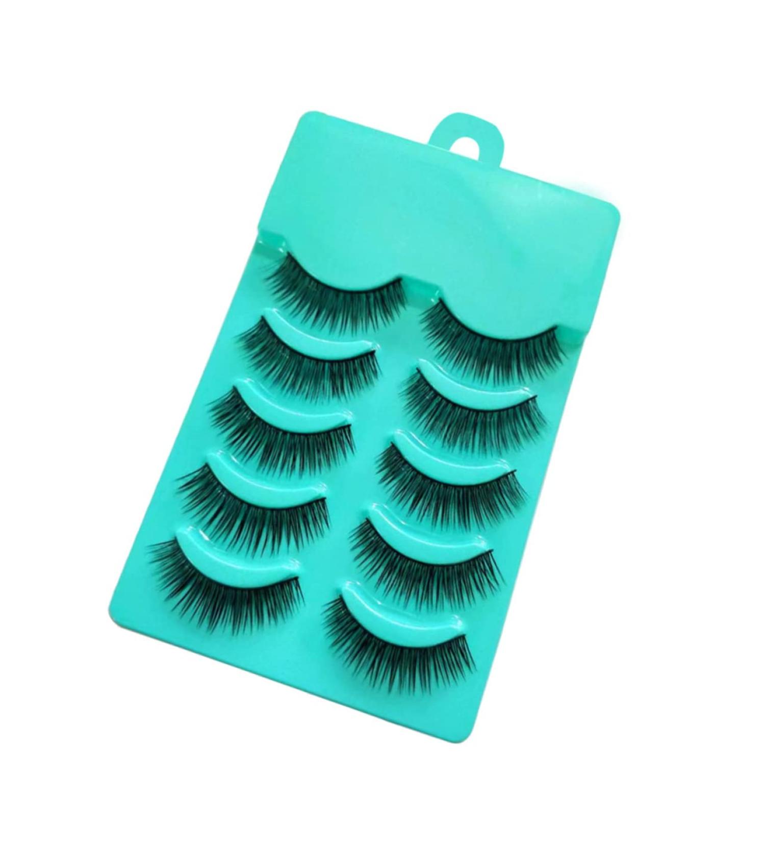 FOMIYES 5 Pairs Thick False Eyelashes Fluffy Fake Eyelashes Dramatic Eyelashes Cross False Eyelashes Magnetic Eyelashes False Lashes False Eyelashes Magnetic Fake Lashes 3D Extend Natural - Buy Online on GoSupps.com