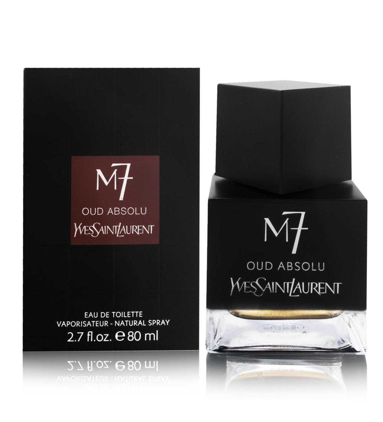 YSL M-7 Oud Absolu Eau de Toilette Spray for Men 2.7 Ounce