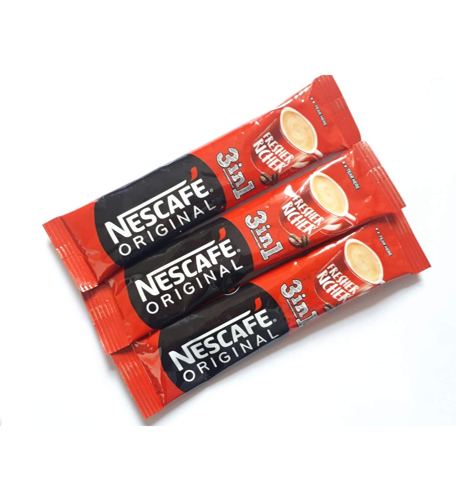 Nescafe 3in1 Original EU Made Long Expiry Date Instant Coffee Sachets 24ct Pack - Buy Online on GoSupps.com