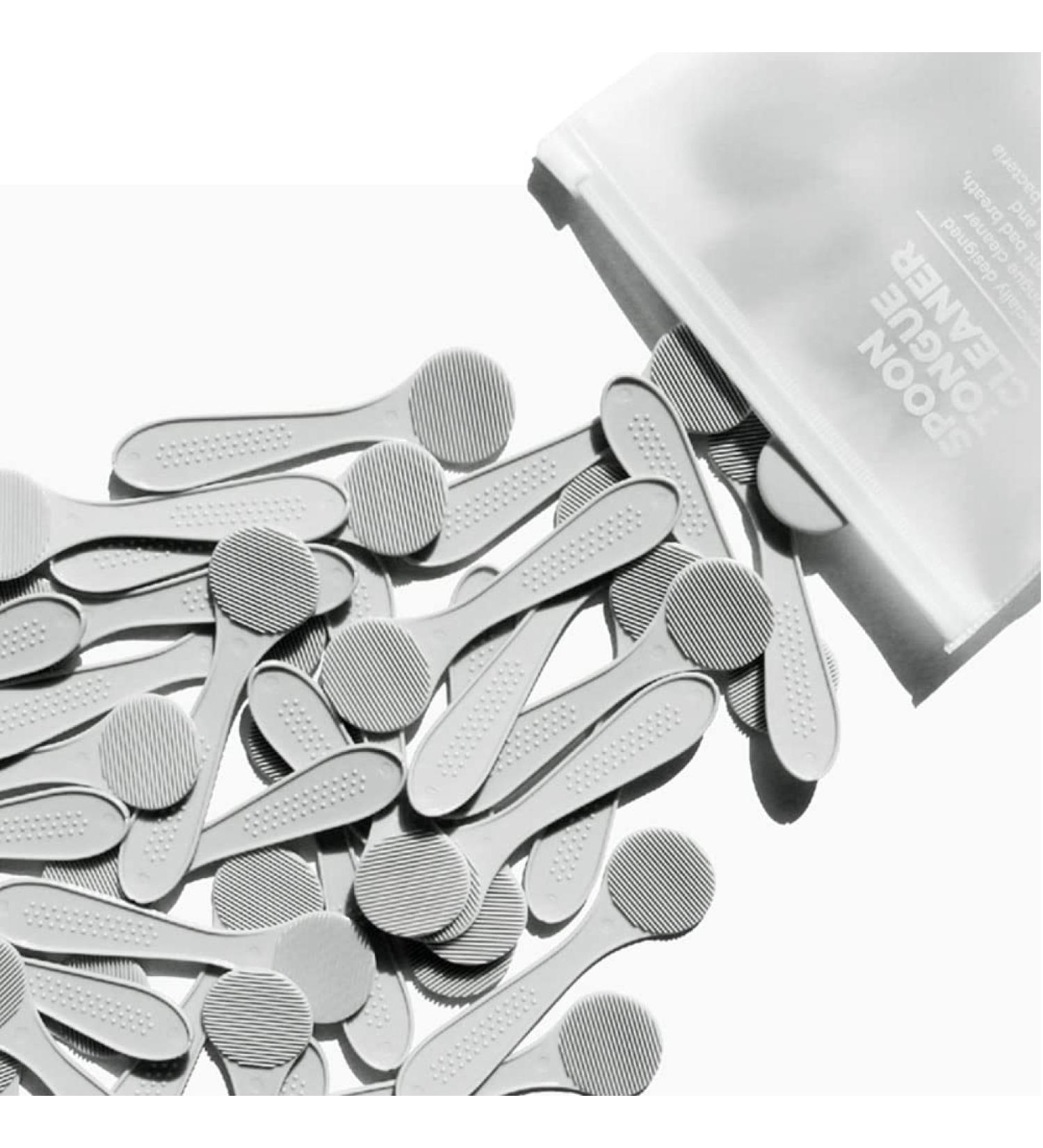 MATT GRAY Disposable Tongue Cleaner/Scraper 40ct - Portable Pouch - Made in Korea - Buy Online on GoSupps.com