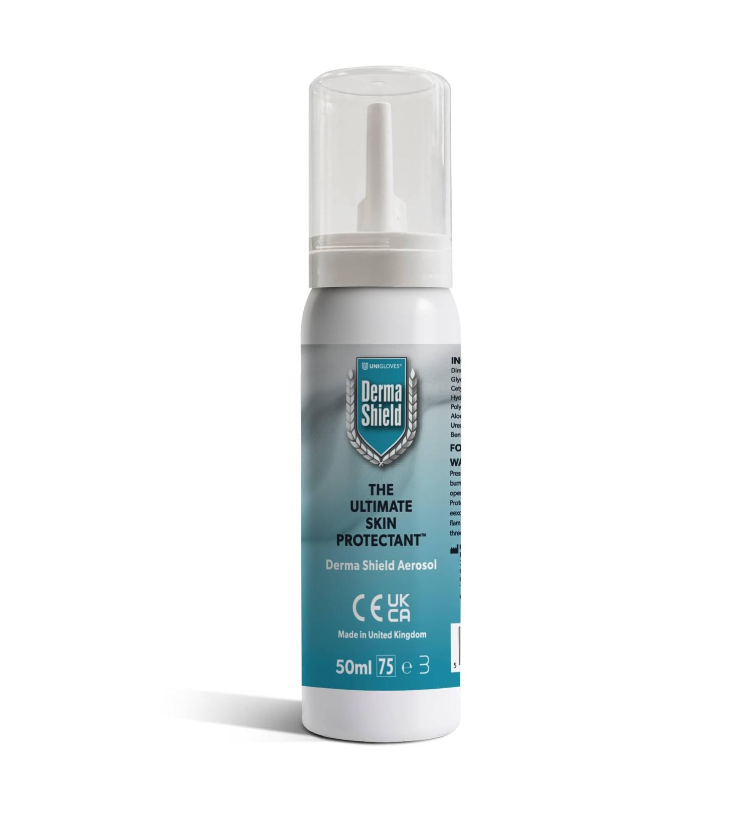  UNIGLOVES Derma Shield Barrier Cream - 50 ml - The ultimate waterproof skin protection for hands body face - Clinically tested protection and relief from contact dermatitis. - Buy Online on GoSupps.com