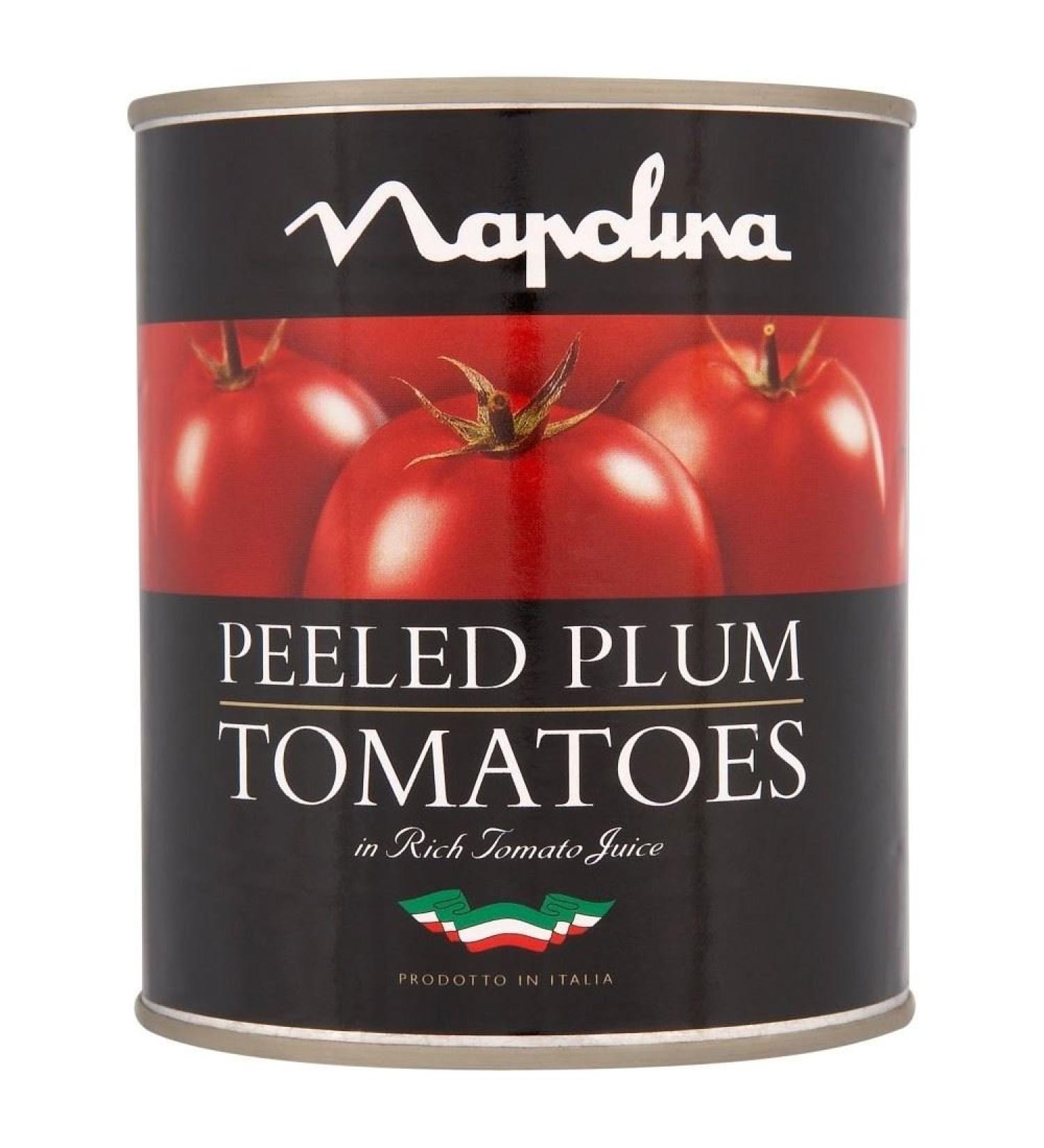 Napolina Peeled Egg Tomatoes with Tomato Juice (400 g)