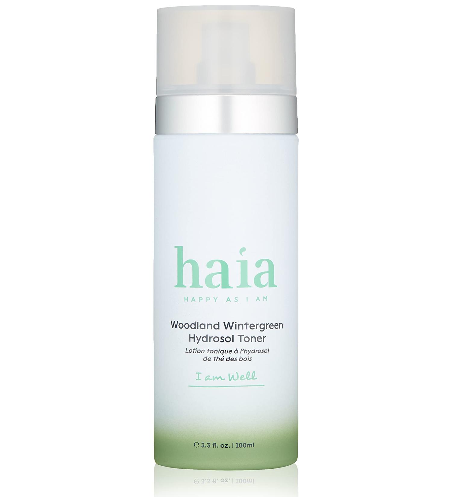 Buy haia I am Well Woodland Wintergreen Hydrosol Toner - Certified Cosmos Organic | International Shipping Available - Buy Online on GoSupps.com