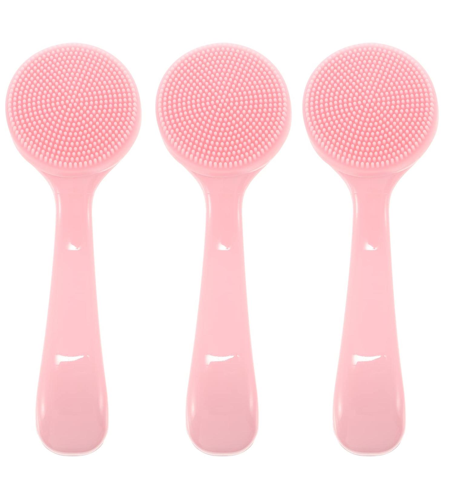 Power Tools Scrub Cosmetic Brushes - Gentle Beauty Cleansing Tool for Skincare - Pink 12.7X4X1.7CM - Buy Online on GoSupps.com