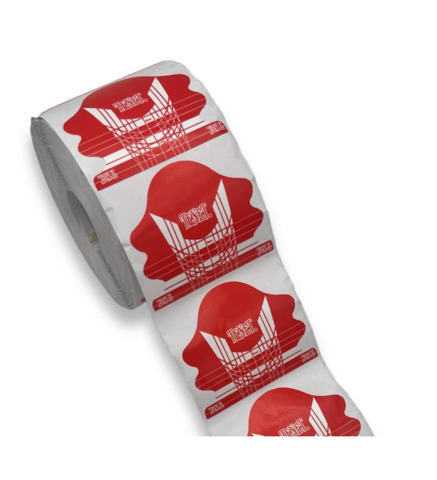 500 Modelling Stencils Red-White Wide Short Square MS-51