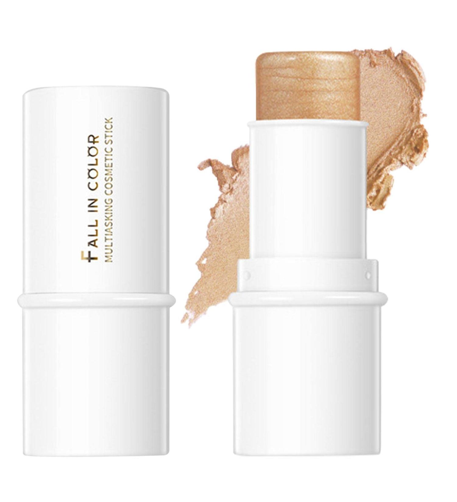 3-in-1 Multi-Color Cosmetic Sticks | Highlight Stick Lip Moisturizer for Woman Long-Lasting Cream Shadow Highlighter Blusher Fic-002# - Buy Online on GoSupps.com