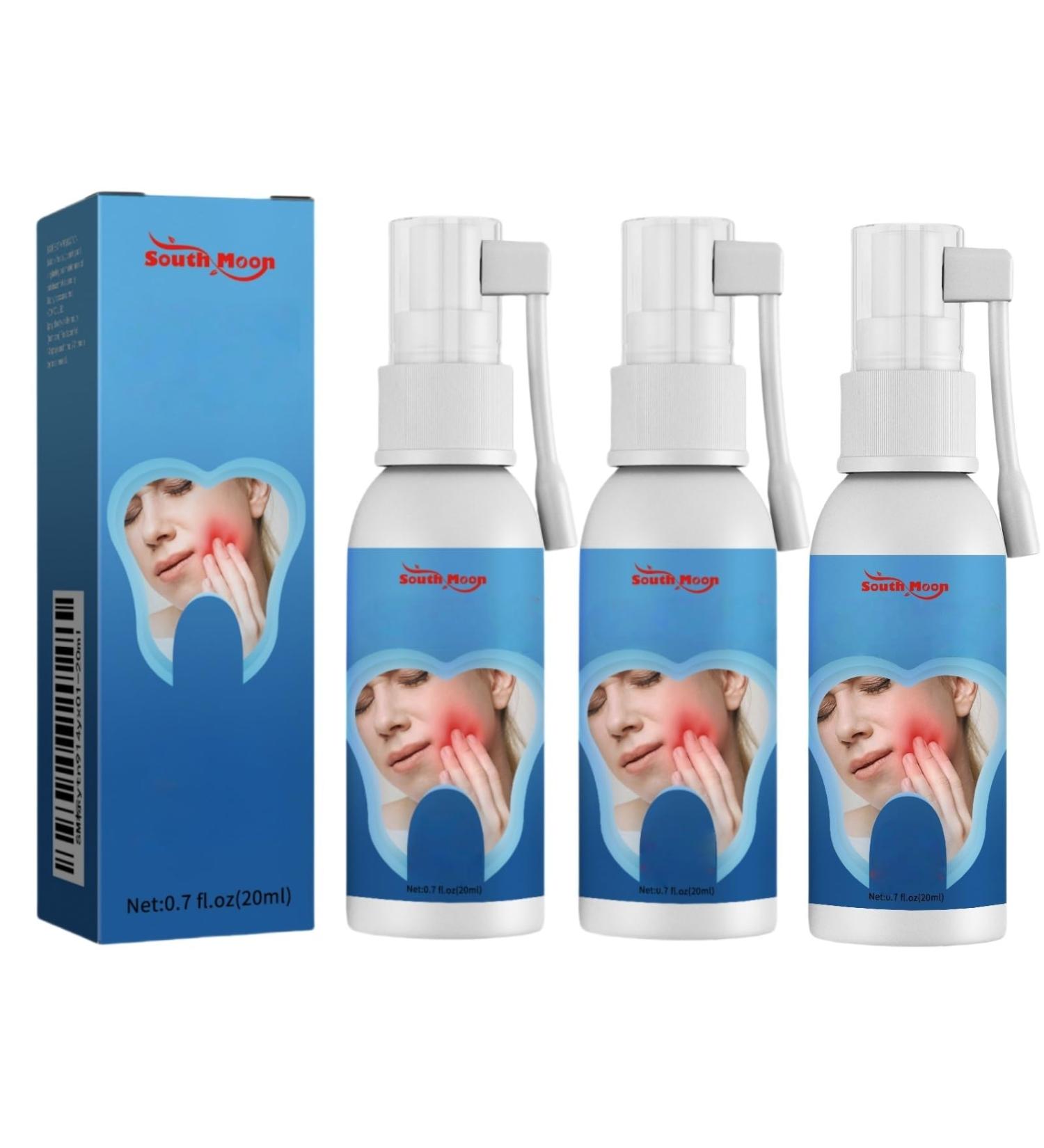 3PCS/1PCS Oral Care Spray Tooth Spray for Gum and Freshens Breath Portable & Easy to Use 0.7fl oz/pcs (3pcs) - Buy Online on GoSupps.com